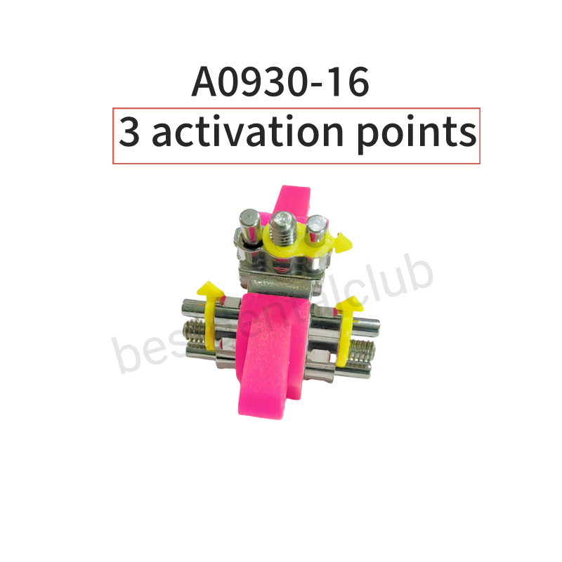Dental Leone Three Directional Screw Upper Expansion 2/3 Activation Points