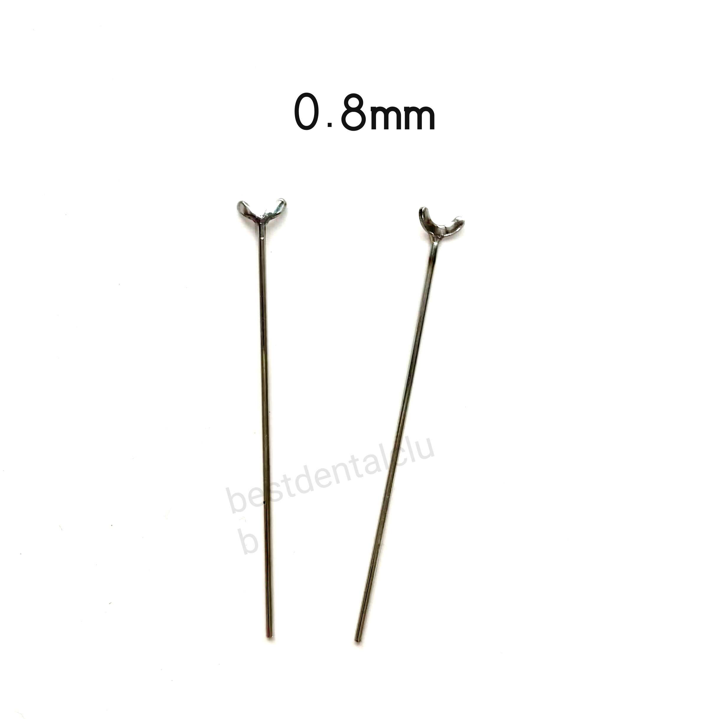 Dental Ball Retainer J Clasp Oblique Clasps Bars Y-Type Scheu Style 0.9mm/0.8mm