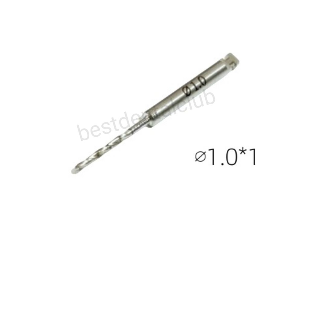 1Pcs Dental 1.2/1.0 GBR Pilot Drill Thin Socket Drill Bone Tacks Pins Tent Screw