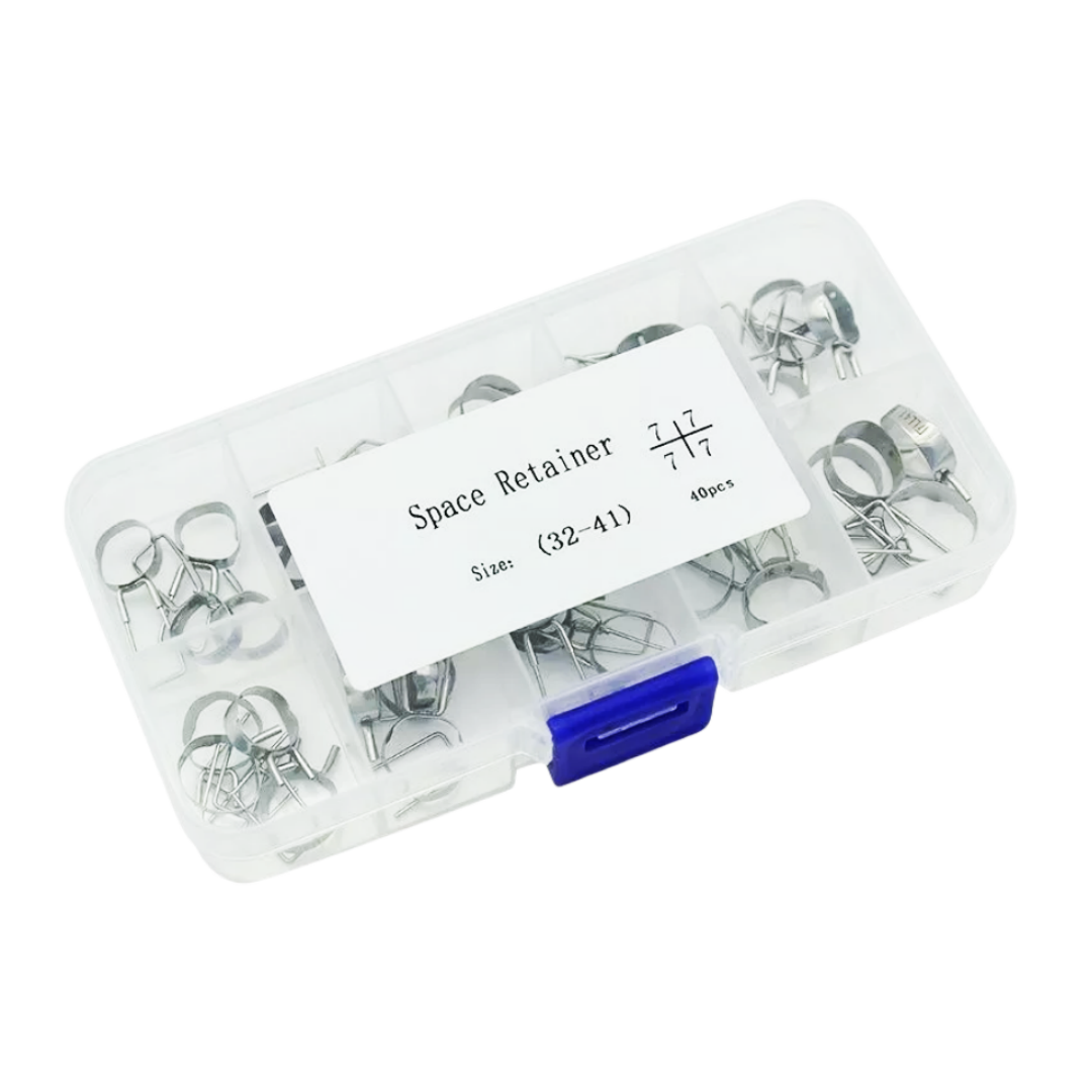 Dental Space Retainer Band Molar Adjacent Teeth Missing Maintainer Bands 10-Size