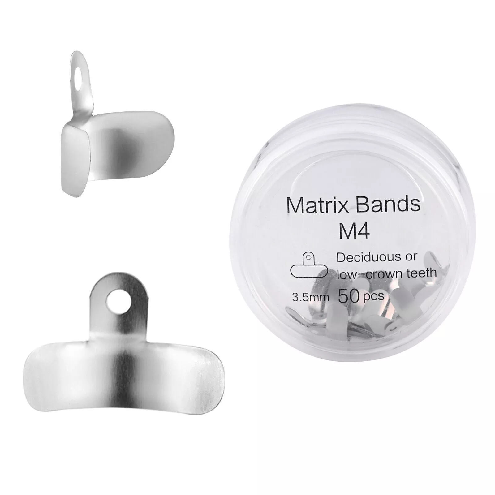 Dental Matrix Bands Narrow Standard Ring Titanium Matrice Clamp Plus C2 kit - Picture 15 of 18
