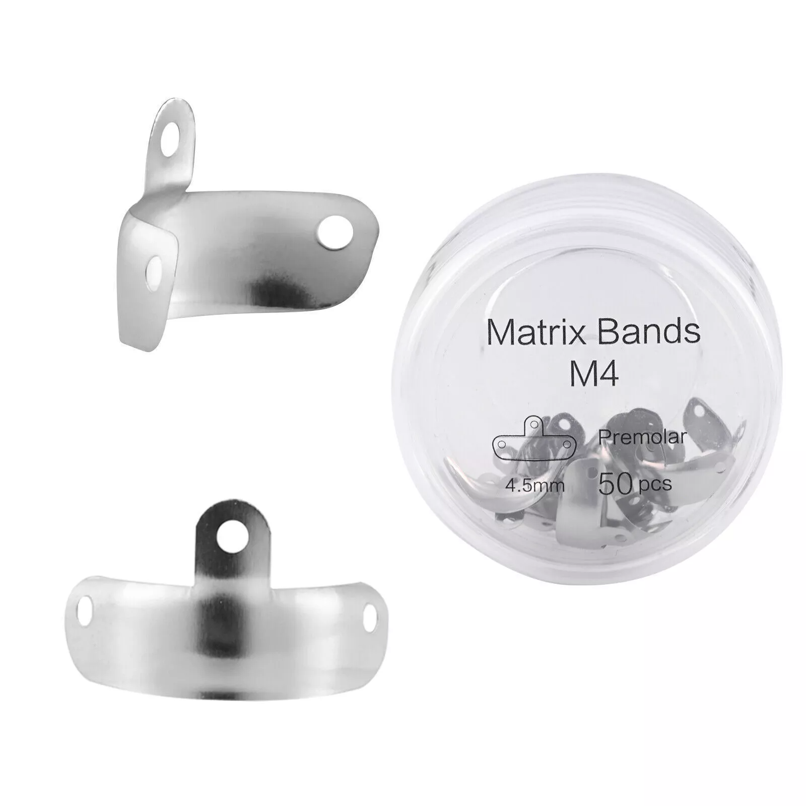 Dental Matrix Bands Narrow Standard Ring Titanium Matrice Clamp Plus C2 kit - Picture 16 of 18