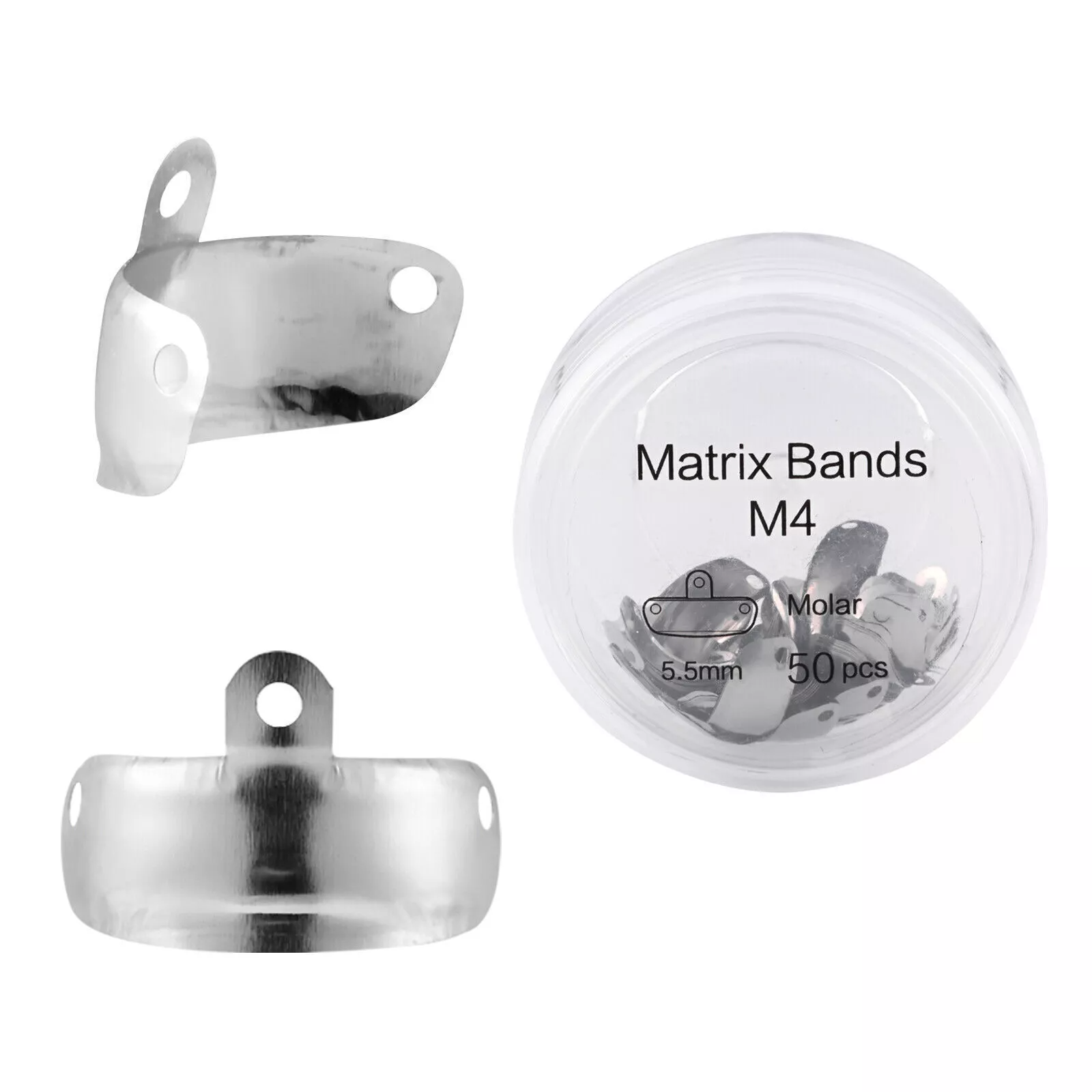 Dental Matrix Bands Narrow Standard Ring Titanium Matrice Clamp Plus C2 kit - Picture 17 of 18