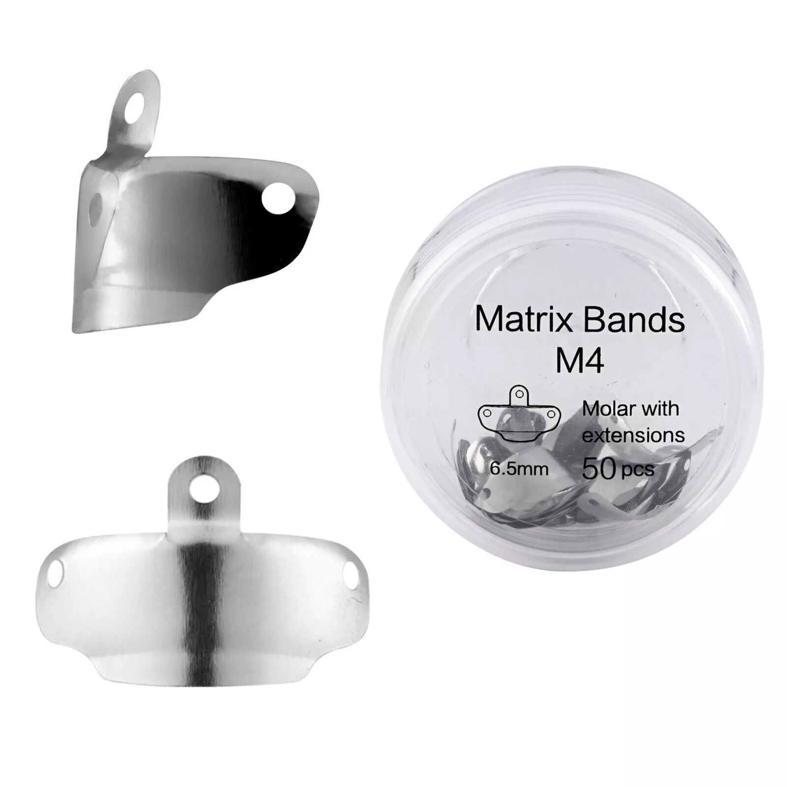 Dental Matrix Bands Narrow Standard Ring Titanium Matrice Clamp Plus C2 kit - Picture 18 of 18