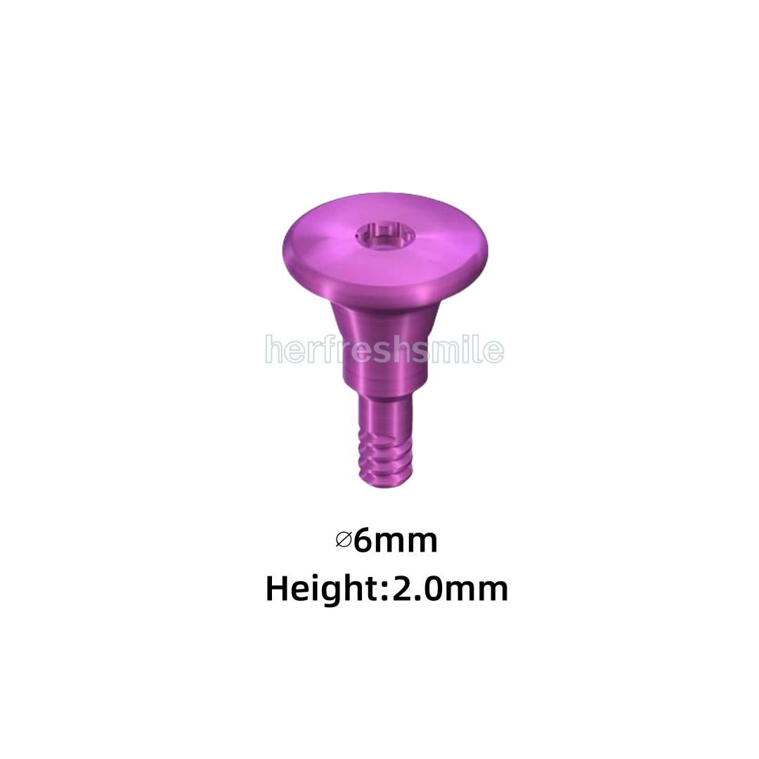Dental Healing Cap RC 4.5/5/6.0 Screw Drivers Fit Straumann ITI Driver Purple - Picture 16 of 18