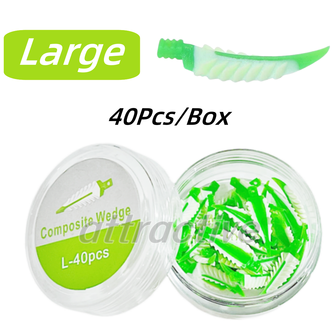 Dental Composite Wedges Strata Wedges Soft Face Cervical Seal Diastema Matrix
