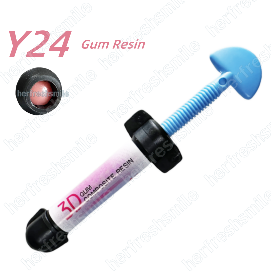 Hermoso compuesto de encías dental de resina de encía altamente 3D cura ligera estética 4 g - Imagen 17 de 19