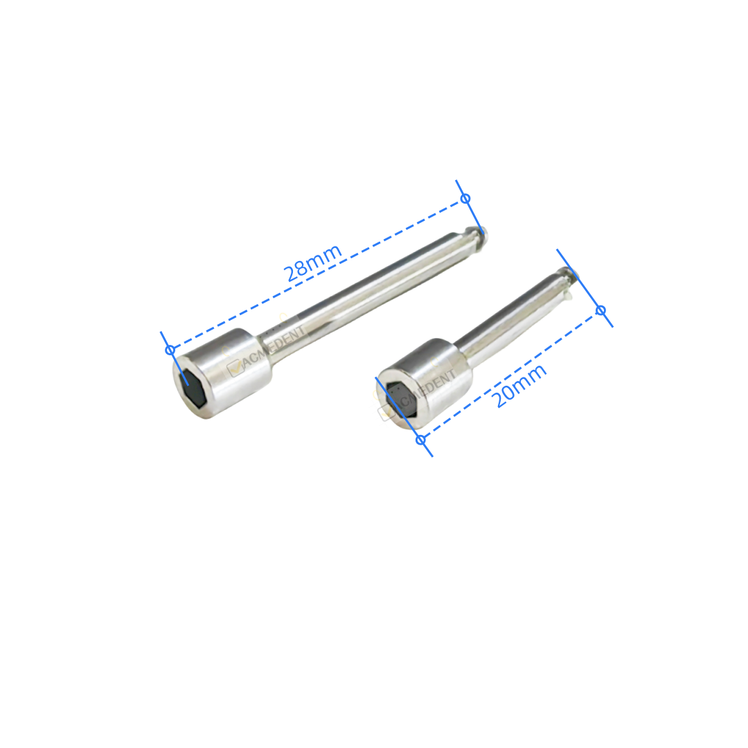Dental Ortho Mini Screw Mandrel Micro Screws Driver Handpiece Key Hex Triangle
