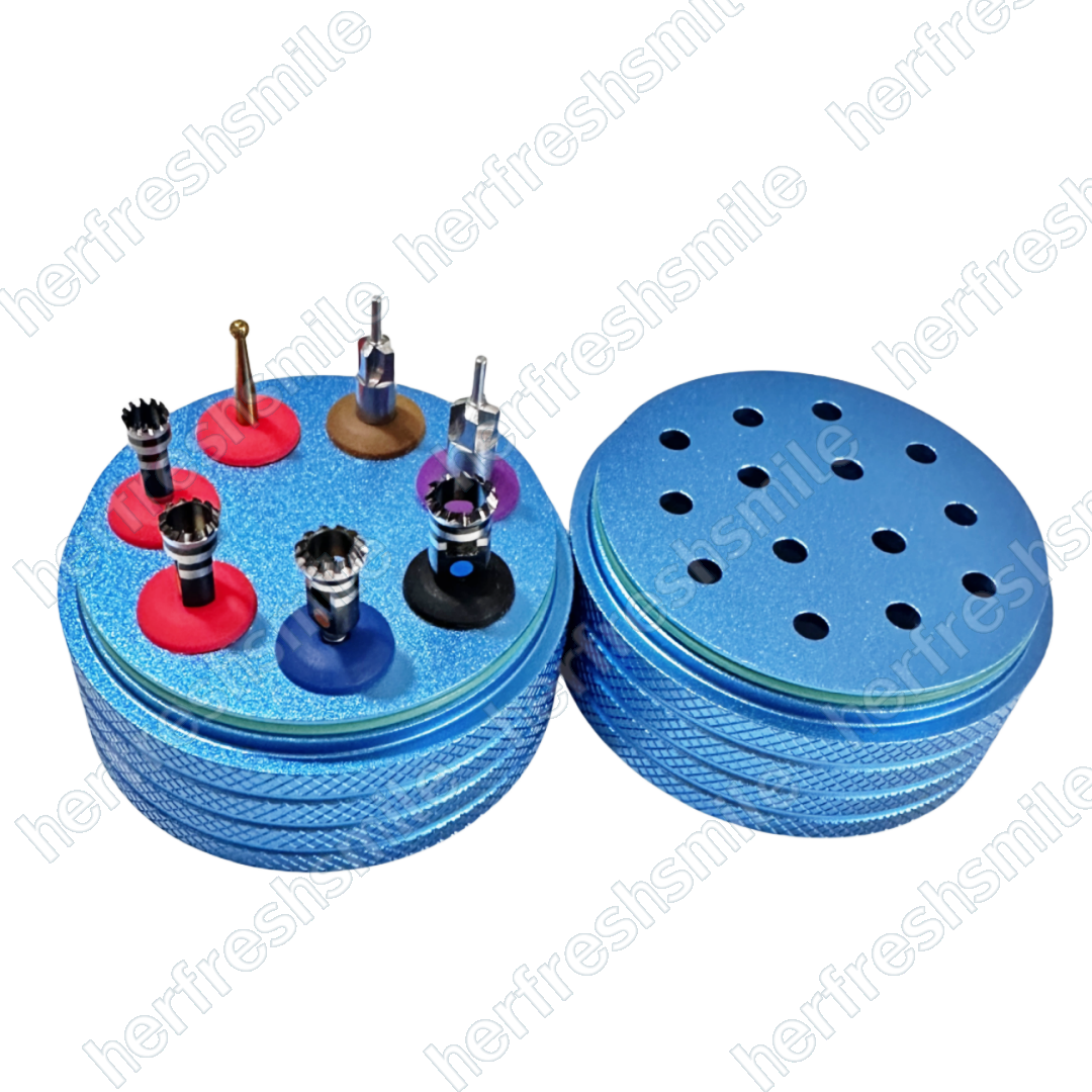 Dental Bone Mill with Guide Conical Connection Burs Trimming Drills Fit Nobel