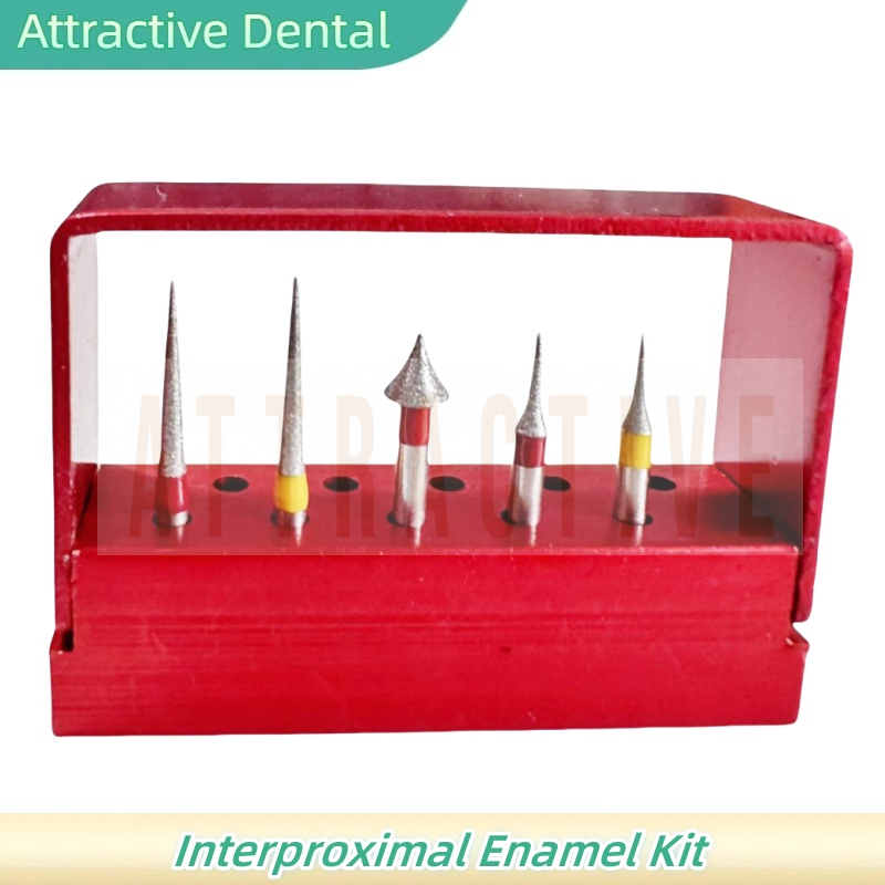 Dental Diamond Burs IPR Veneer Depth Reverse Inlay Onlay Preparation Burs Kits