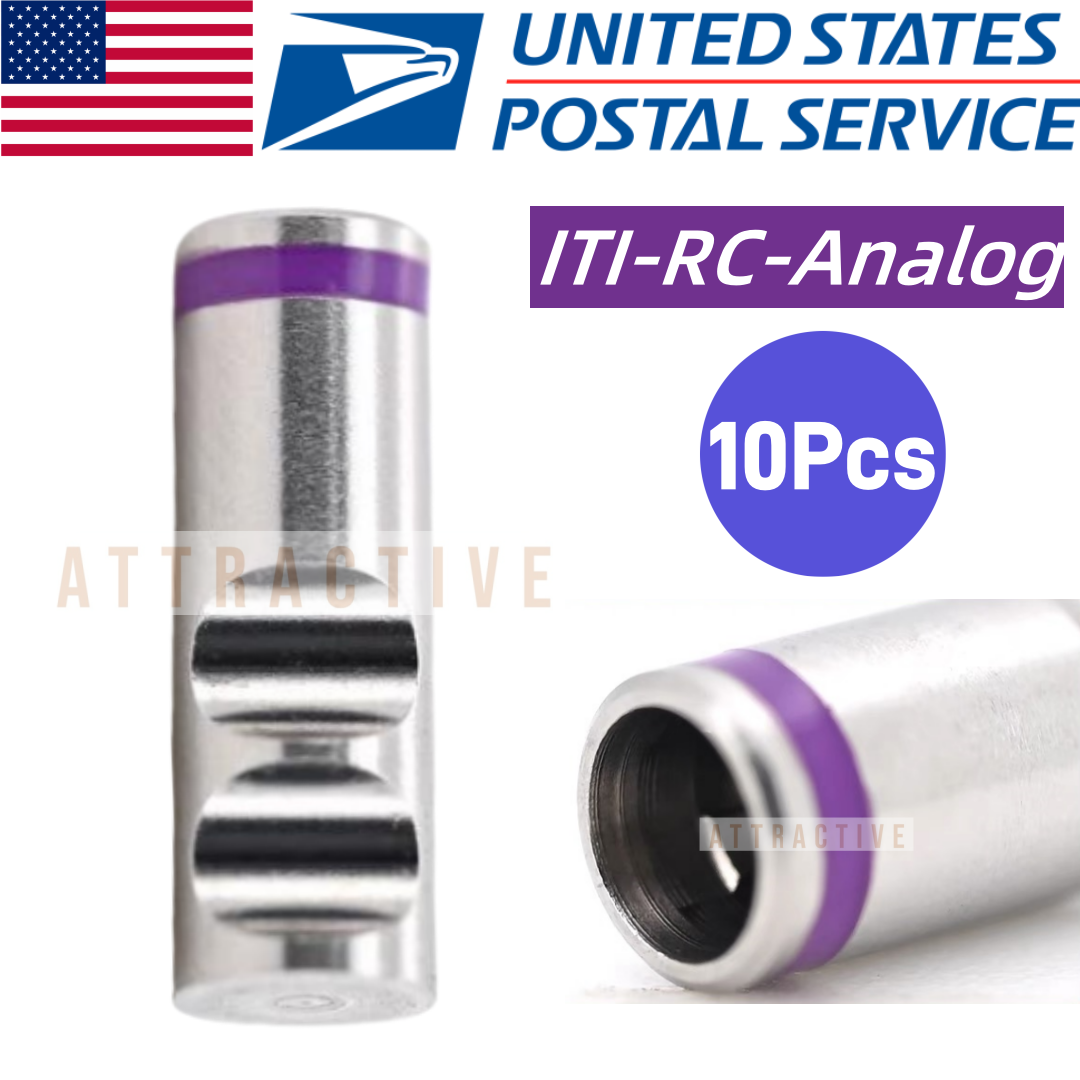 Dental Fits Straumann ITI Impression Post Rc Regular Cross Closed Open Tray Caps