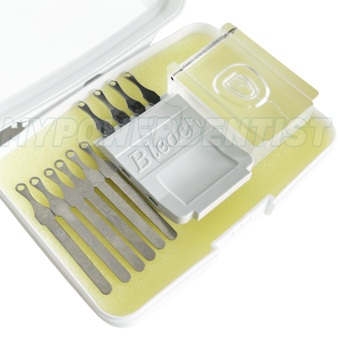Dental Teeth Shade Guide Porcelain Ivoclar 20Color A-D Tooth 4-Bleach Vivadent
