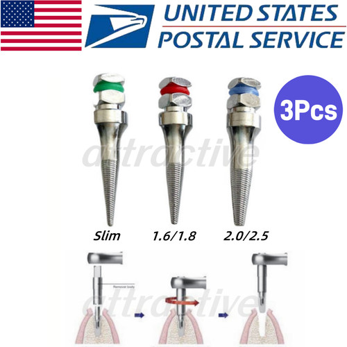 Dental Implants Broken Pick Up Extractor Failed Fixture Remove SOS Screws Wrench