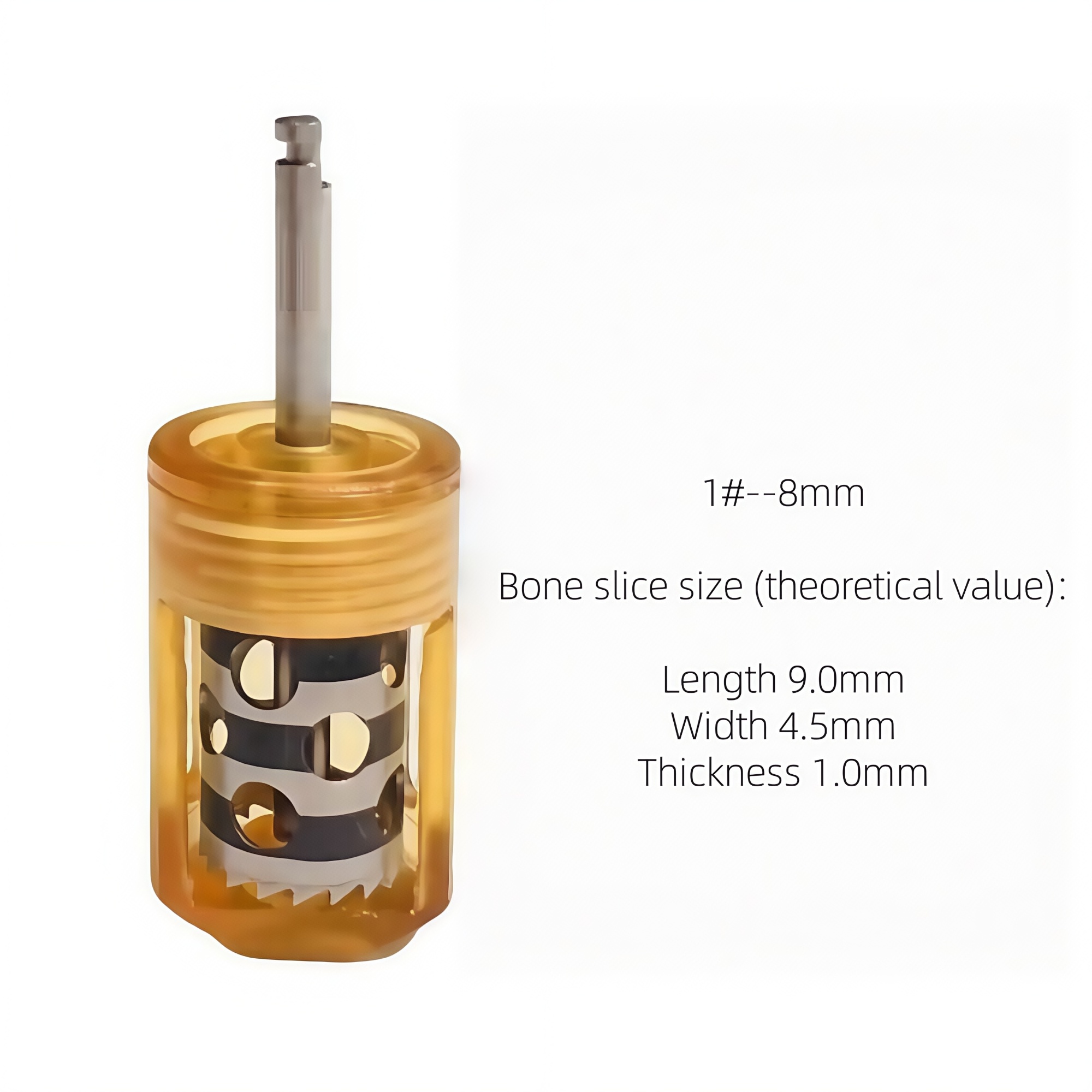 Dental SLT Half Moon Harvest Drill Semilunar Technique Collector Drills