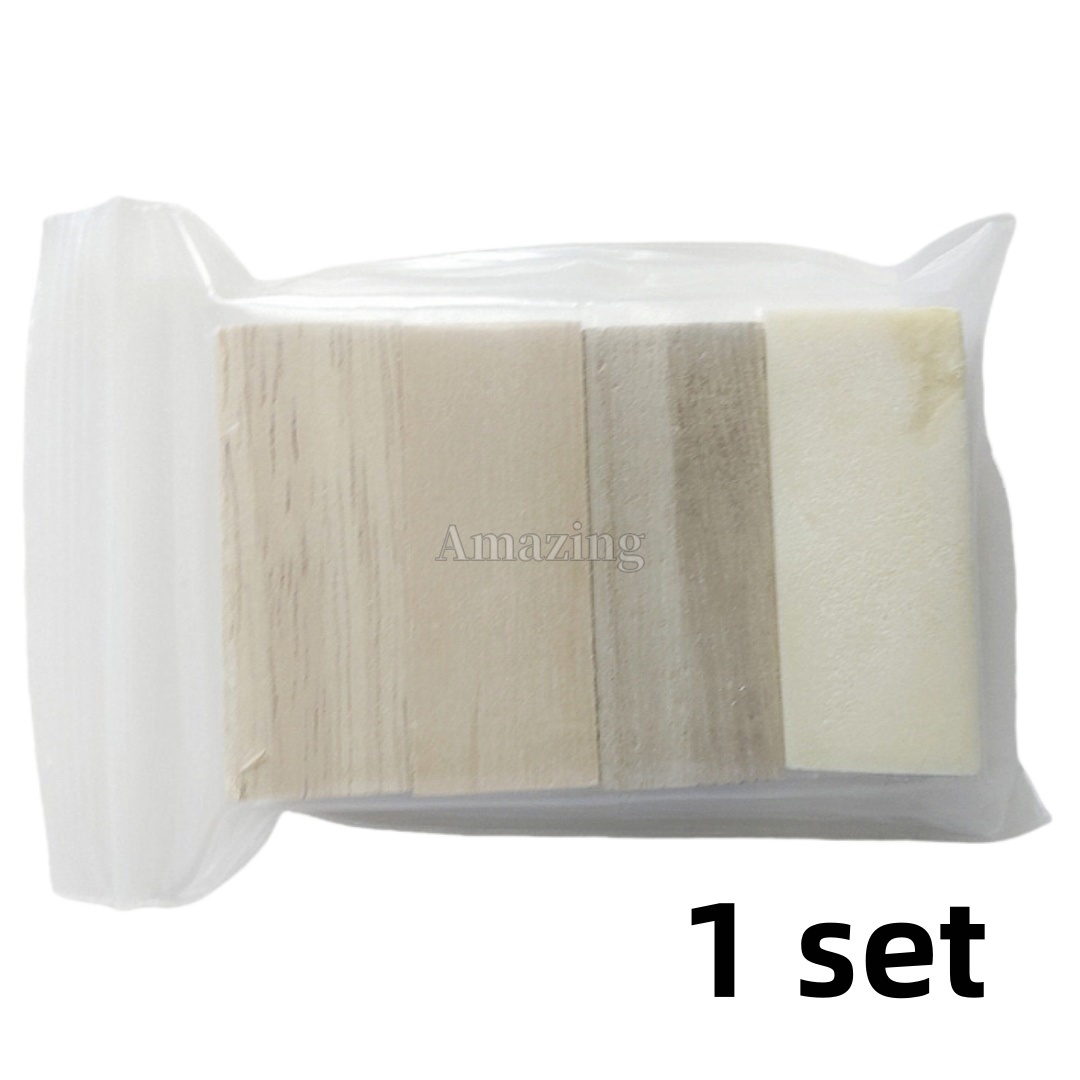 4Pcs Dental Alveolar Jaw Replica Model Wood Blocks Cortical Ⅰ Ⅱ Ⅲ Ⅳ