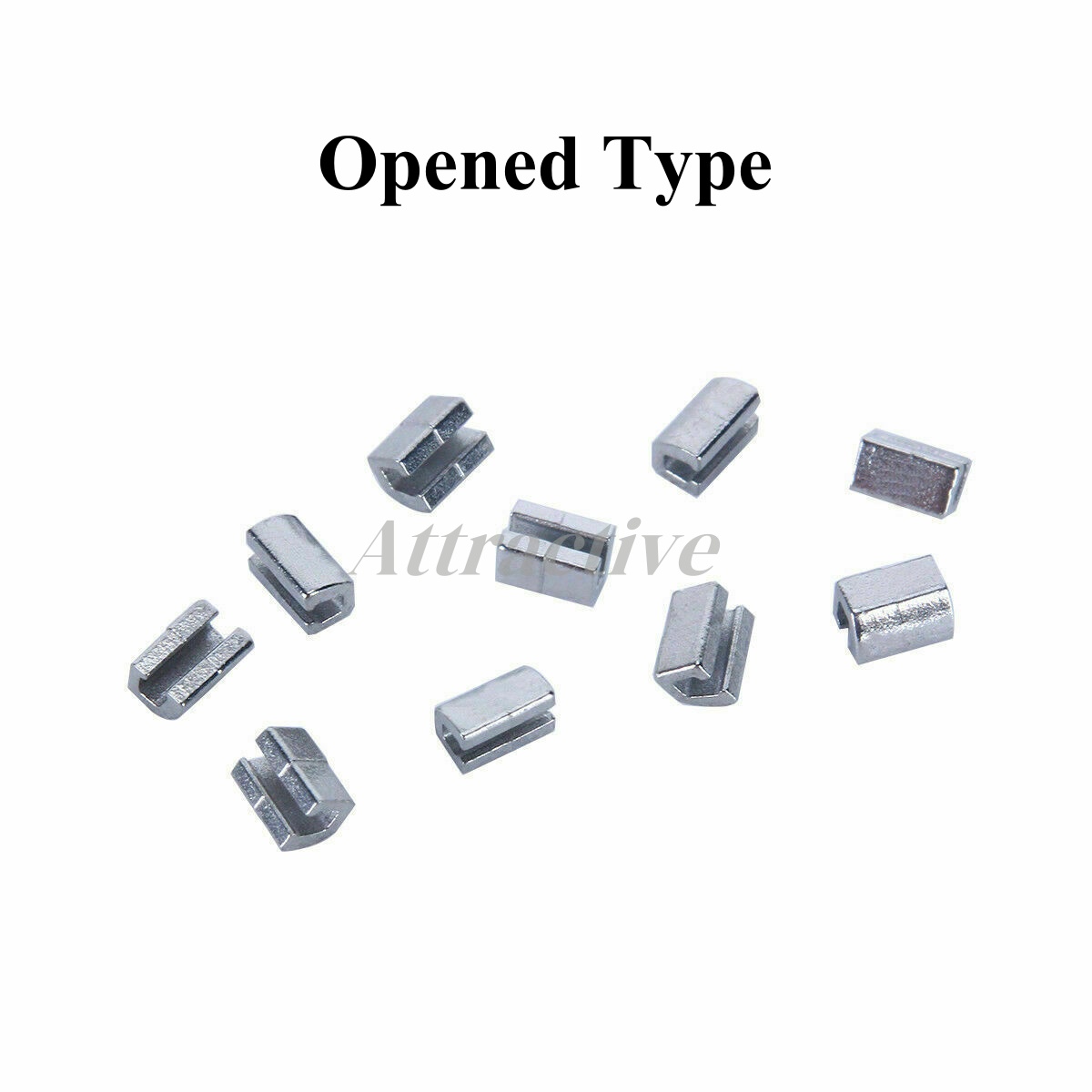 Dental Orthodontic Mini Stops Crimpable Stop Hooks Closed Archwire Stopper 0.5/8