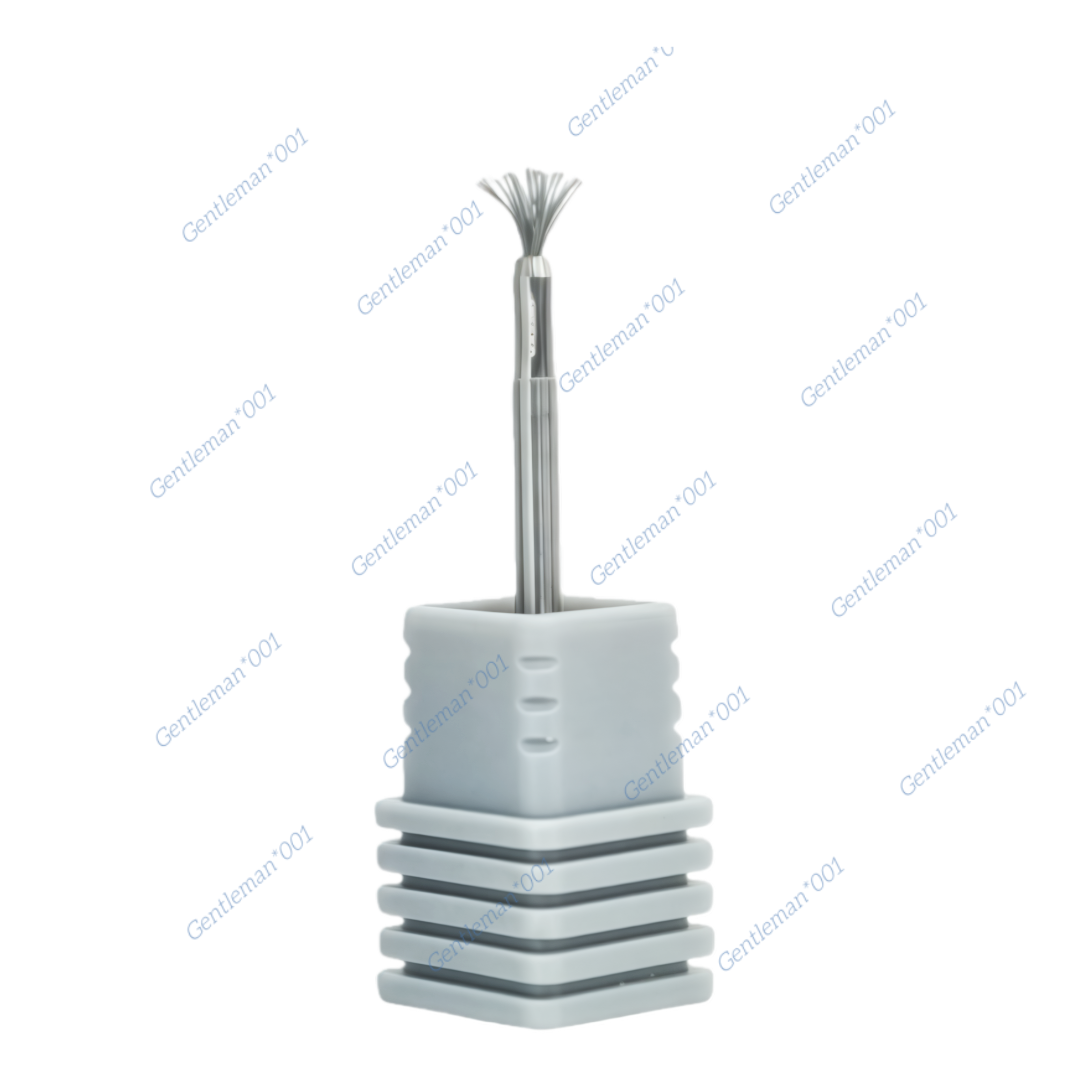 Dental Titanium Brush Surface Cleaning Brush Peri-implantitis Bristles Tool