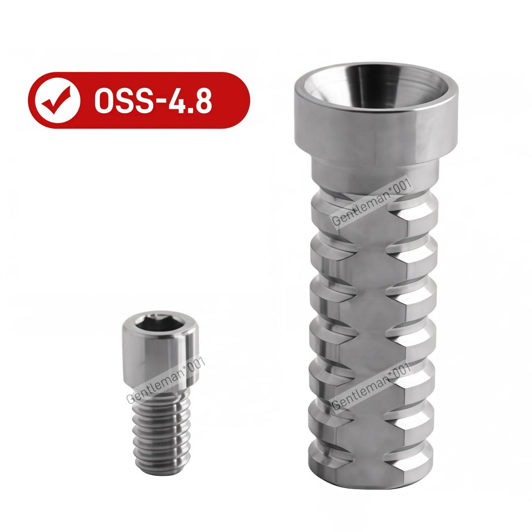 Titanium Temporary Cylinder Ti MU Sleeve Multi Unit Abutment Screw Fit OSS/ITI/N