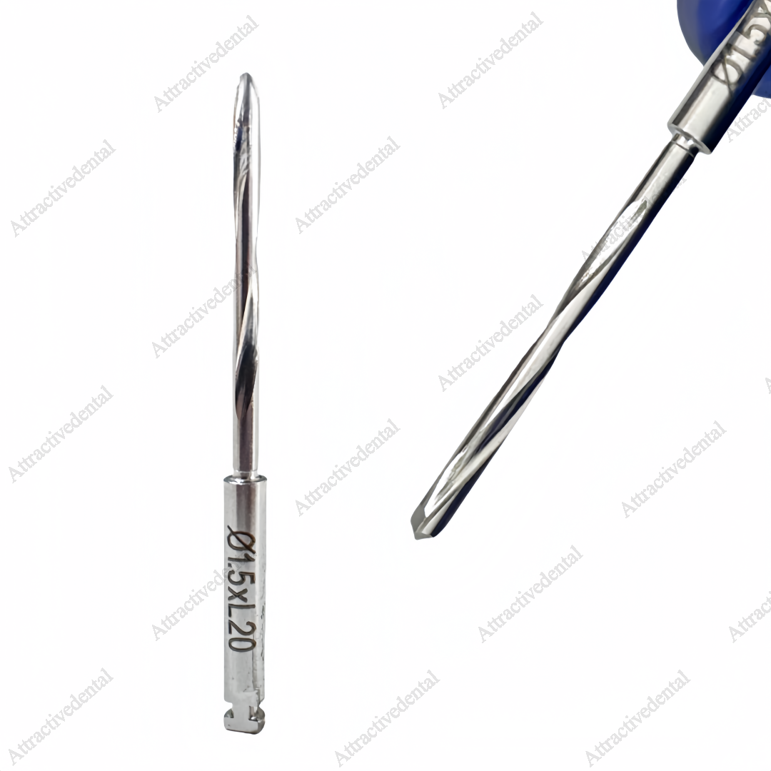 ⌀1.5mm Dental 3DDX Anchor Pin Fixation Drill Guided Sleeve Implant Template Tool