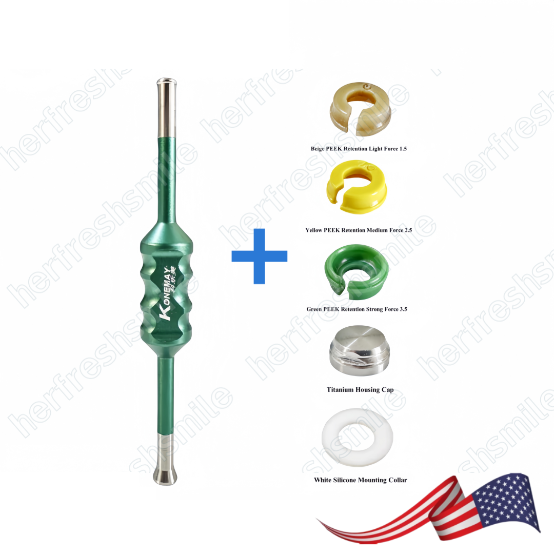 Novaloc Retention Inserts Caps Tool Dental Peek Matrix Locator Housing Mounting