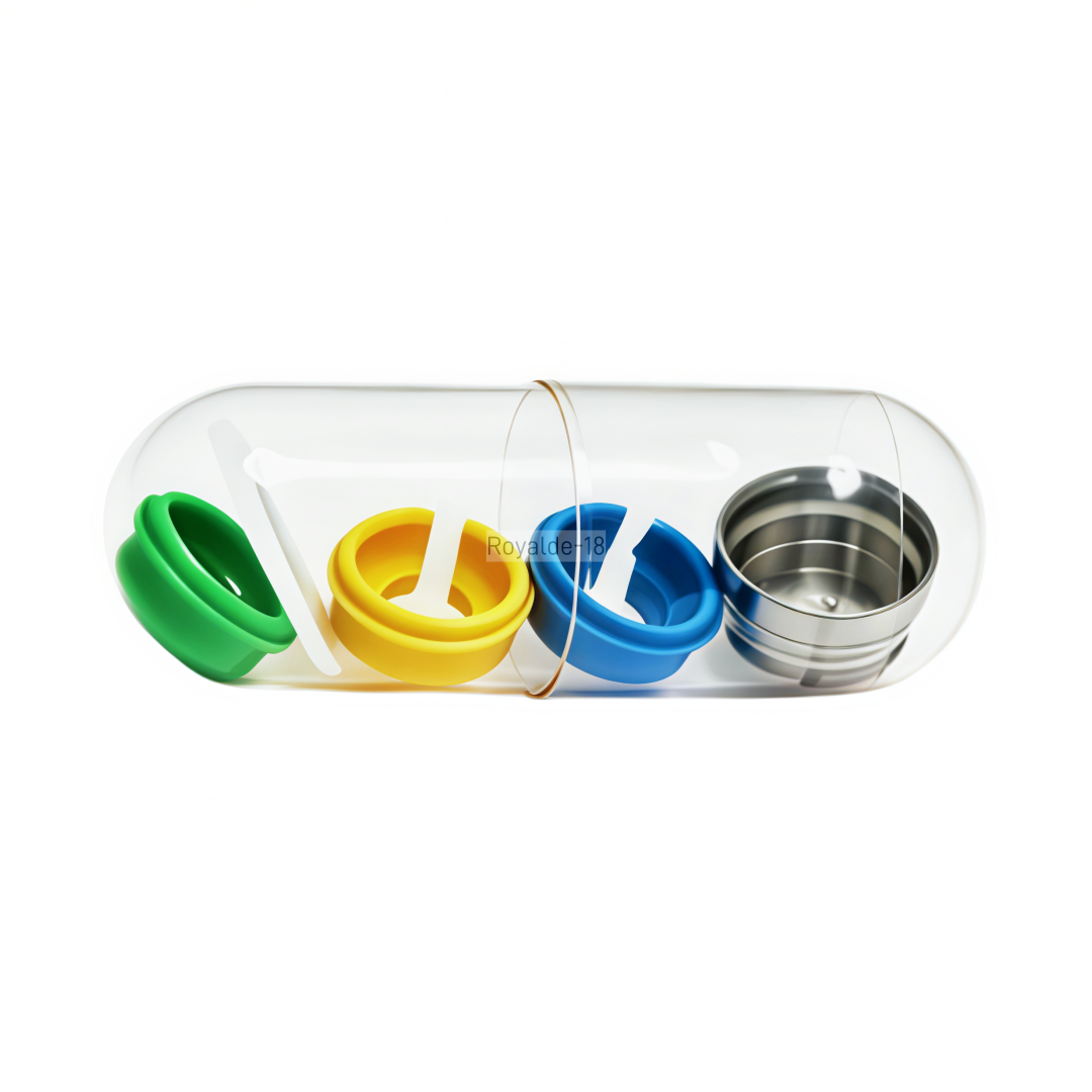 Dental Novaloc Retention Inserts Caps Tool Peek Inserts Titanium Matrix Housing