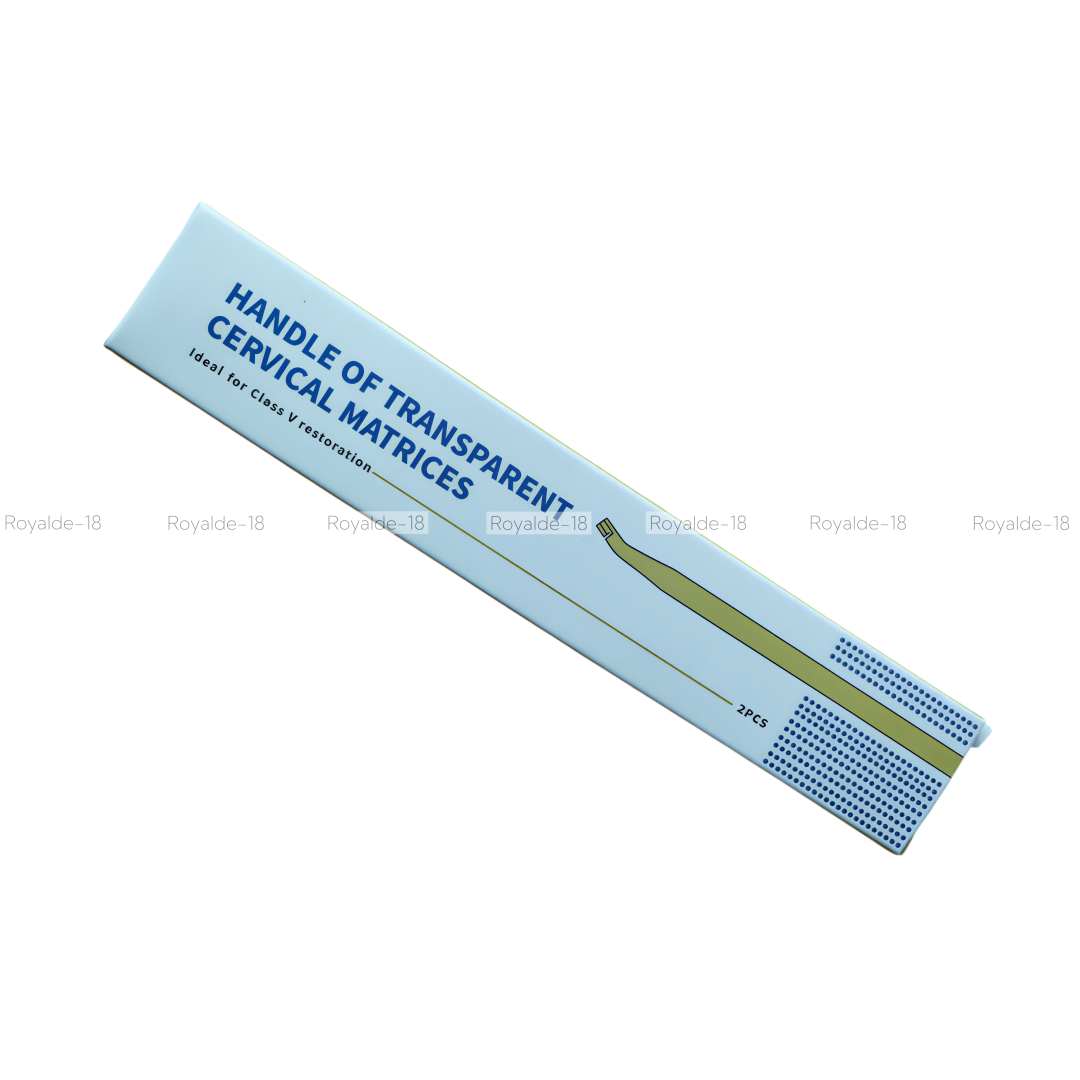 Dental Transparent Cervical Matrices Matrix Forms Gingival Class V Restoration