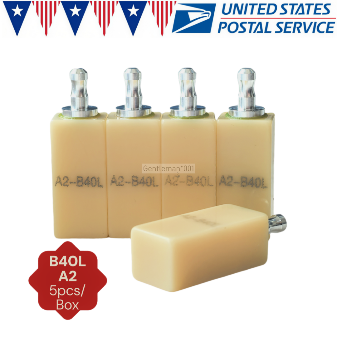Dental PMMA Blocks Disk CAD/CAM Sirona MCXL B40L/C14 Block Cerec Bleached A2
