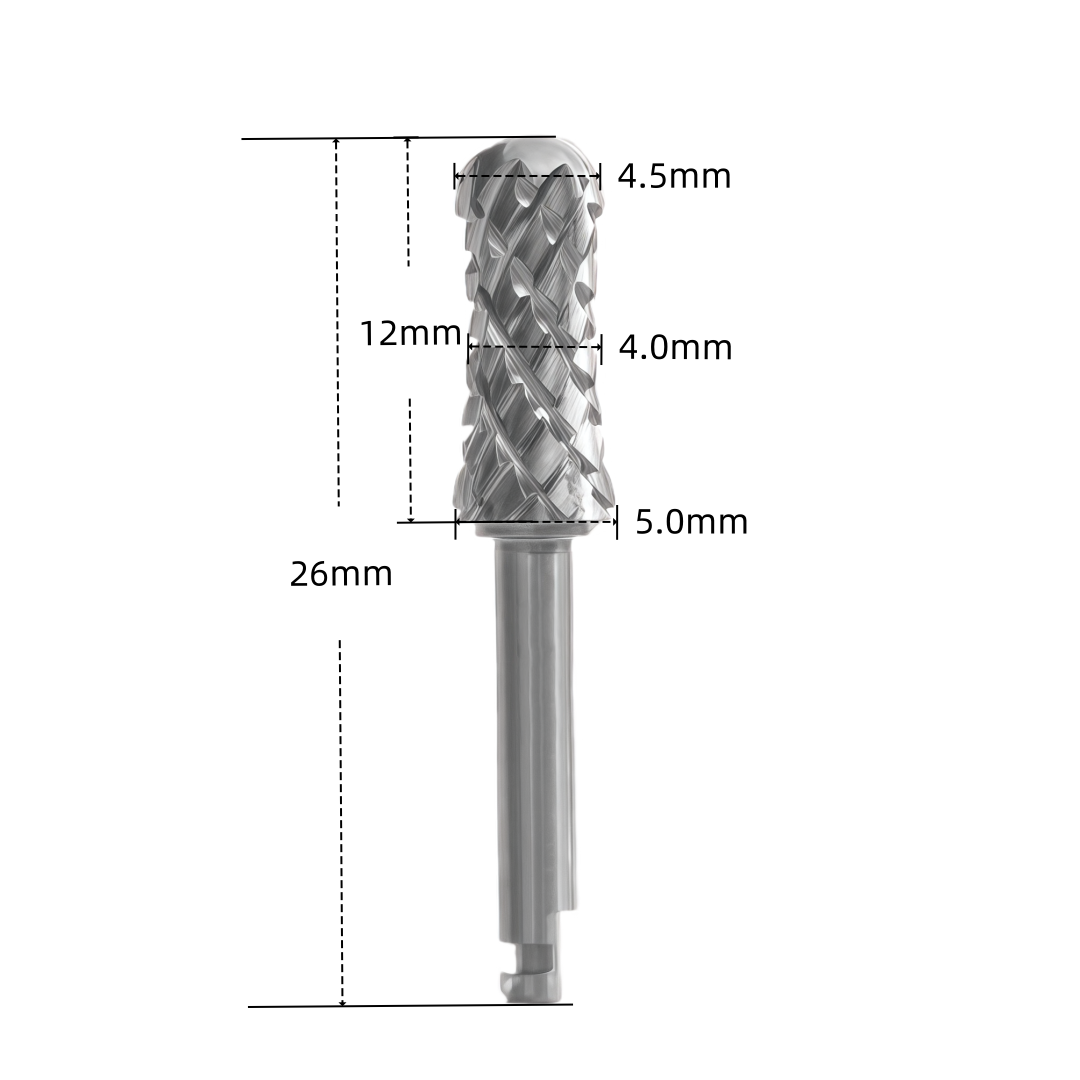 New Dental Profiler Grinding Bur Instrument Bur Peanut Drill ∅4.5 7pcs/kit