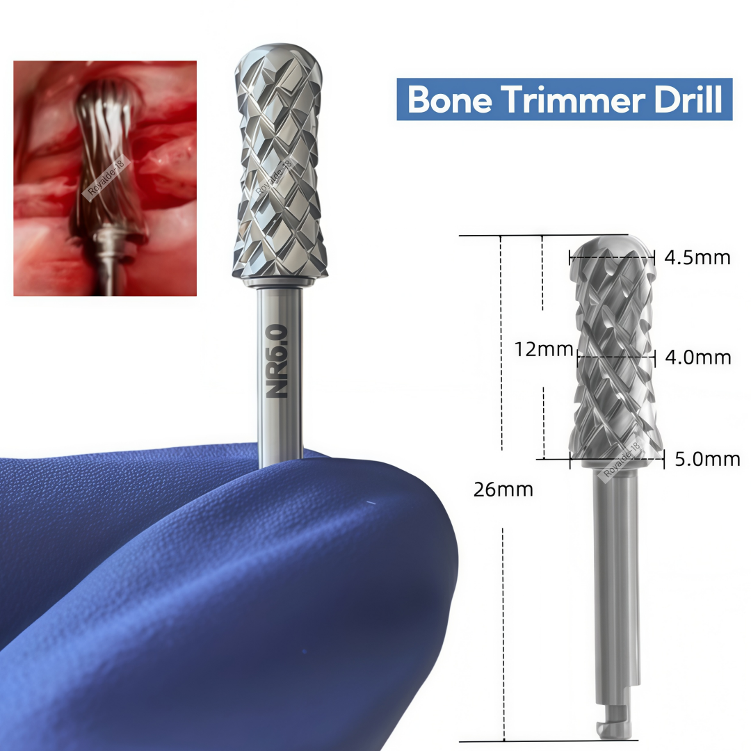 New Dental Profiler Grinding Bur Instrument Bur Peanut Drill ∅4.5 7pcs/kit