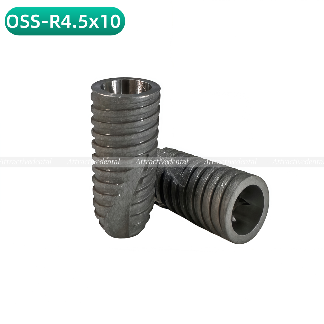 Dental Spiral Fixture 4510 Model for Dentist Training Practise Oss/Den & Box