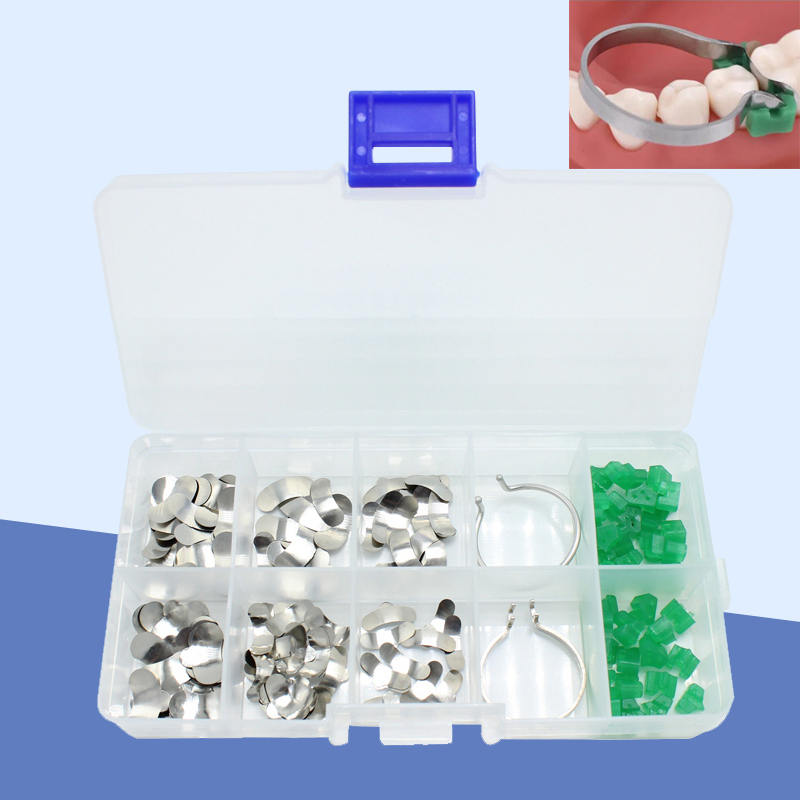 Dental Matrix Holder Clamp Matrices Hole Placement Matrix Bands Sectional