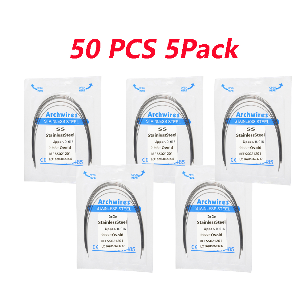 10pcs dental arch wires orthodontic super elastic niti round rectangle - Bild 34 von 35