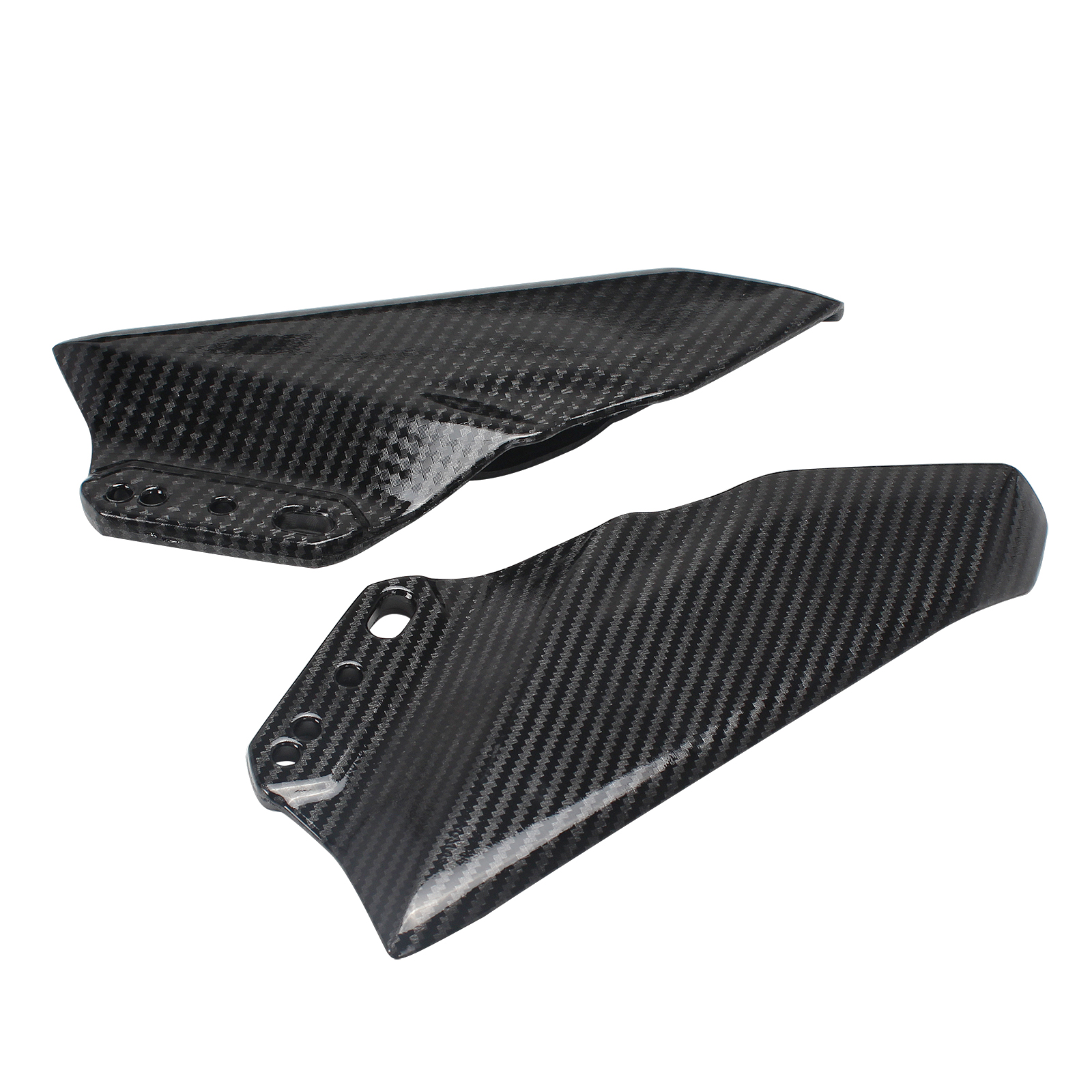 Universal Motorcycle Aerodynamic Rear Mirror Winglets Street For Honda Suzuki - Bild 11 von 17