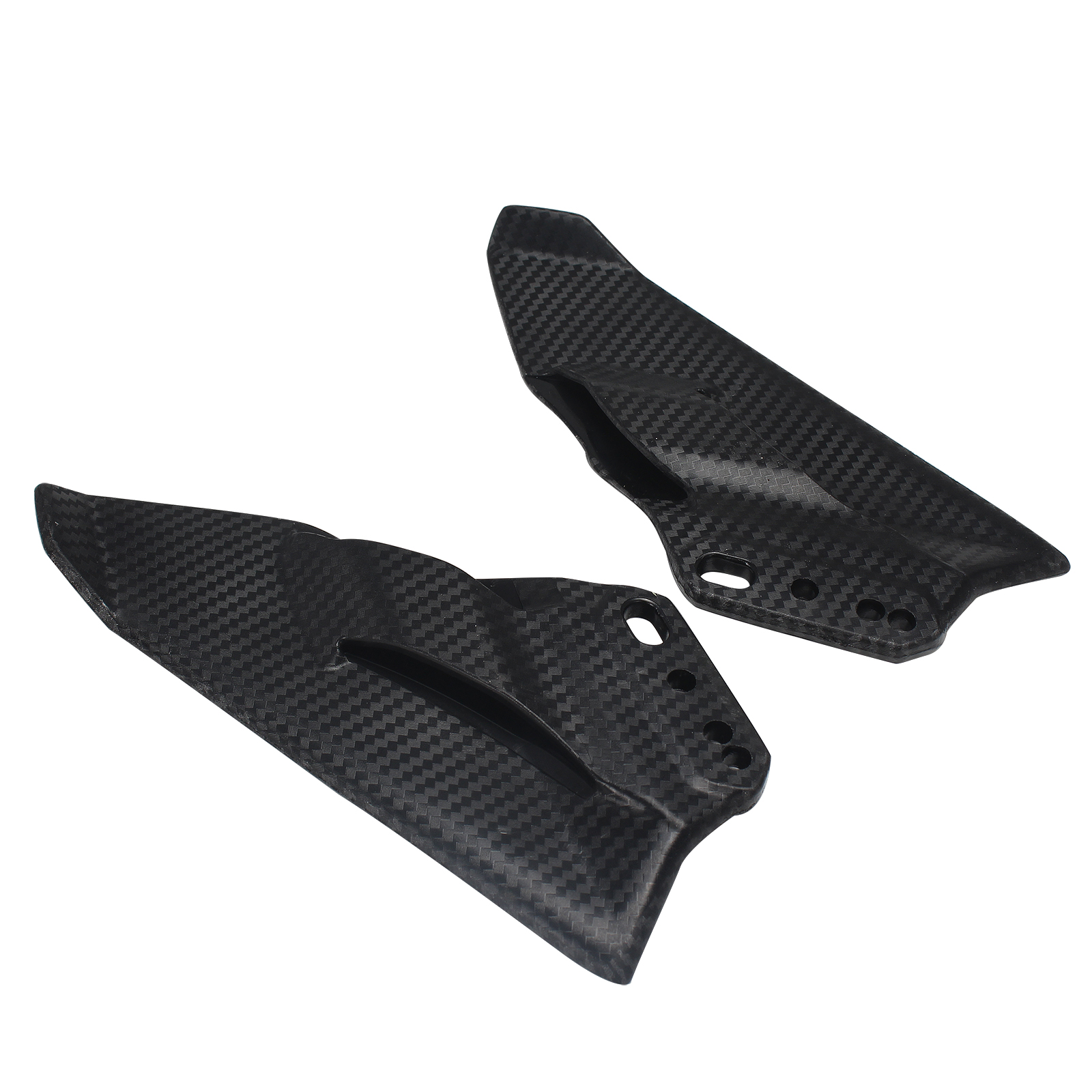 Universal Motorcycle Aerodynamic Rear Mirror Winglets Street For Honda Suzuki - Bild 15 von 17