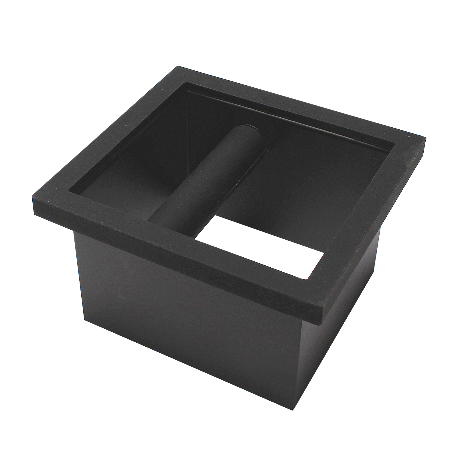 Coffee Knock Box Chute Built-in Desktop Bottomless Espresso Knocking Waste Bin - Picture 17 of 20