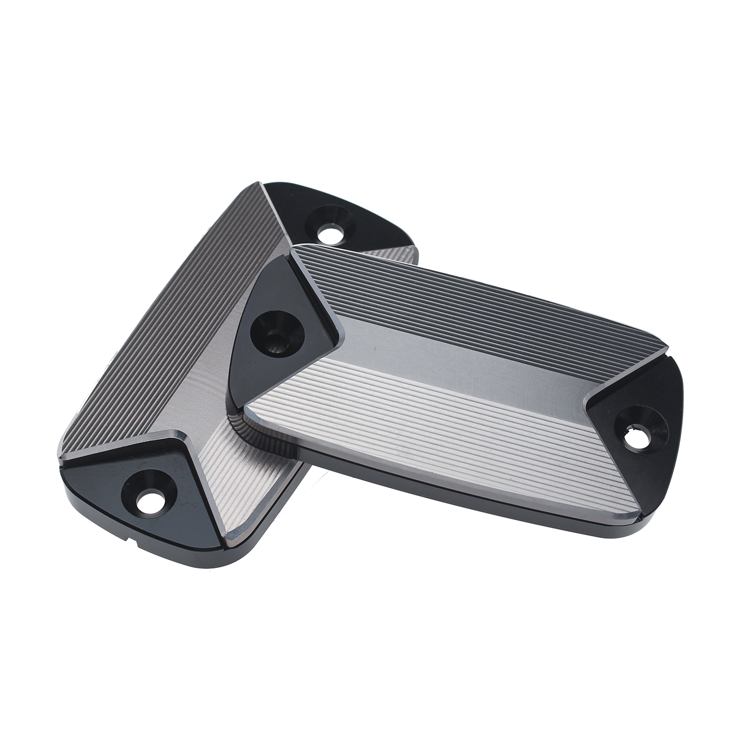 For HONDA VFR800 X F VFR1200X 2002-2017 Upper Brake Fluid Reservoir Cover Caps - Picture 17 of 27