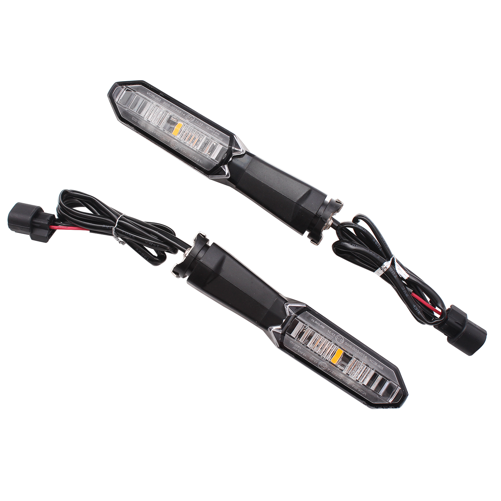 2X LED Turn Signals For Kawasaki Ninja 650 Z650 ABS KRT Blinker Indicator Light - Picture 14 of 15