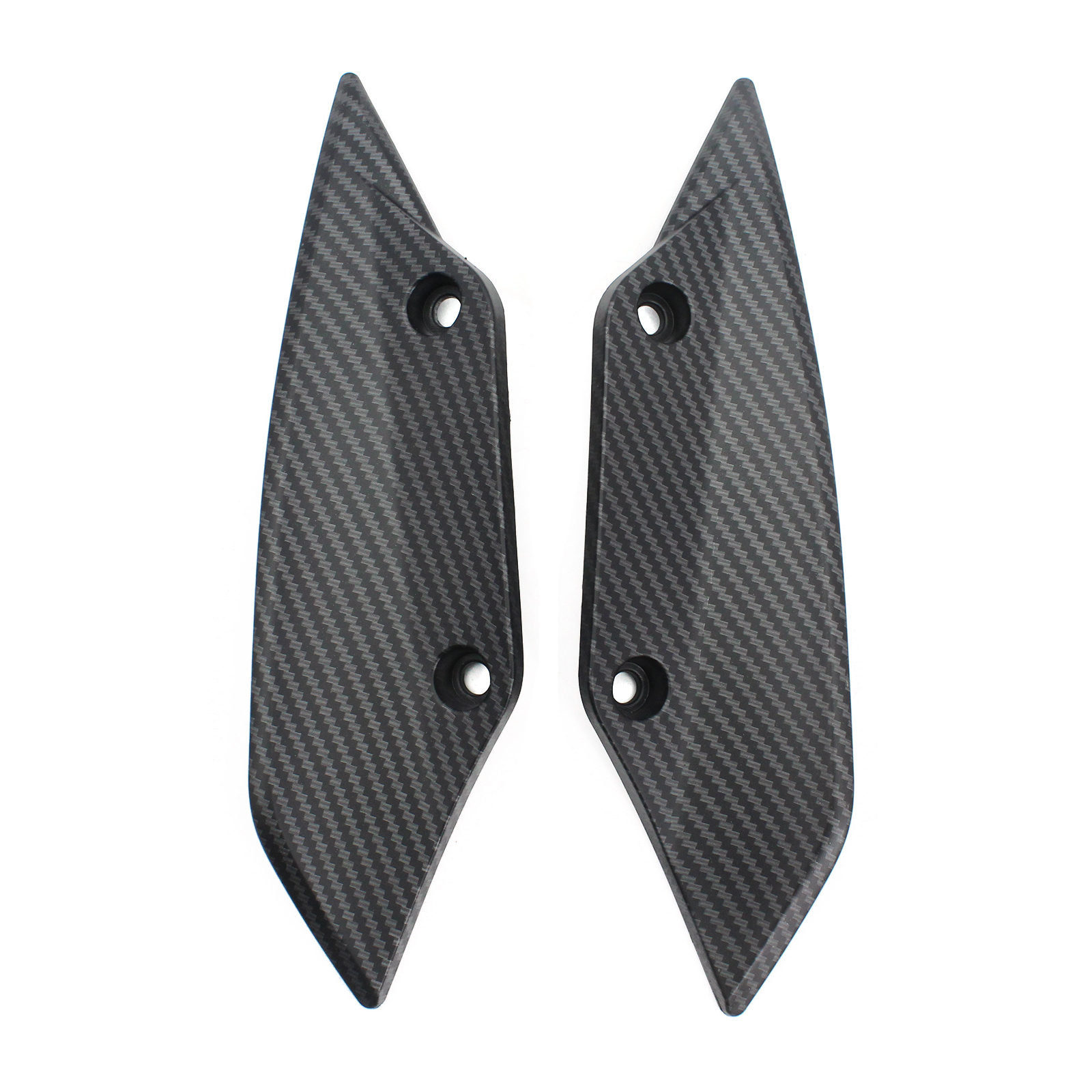 Side Winglet Wings Spoiler Fairing Cowl For BMW S1000RR HP4 2015-2018 PC Plastic - Picture 14 of 15