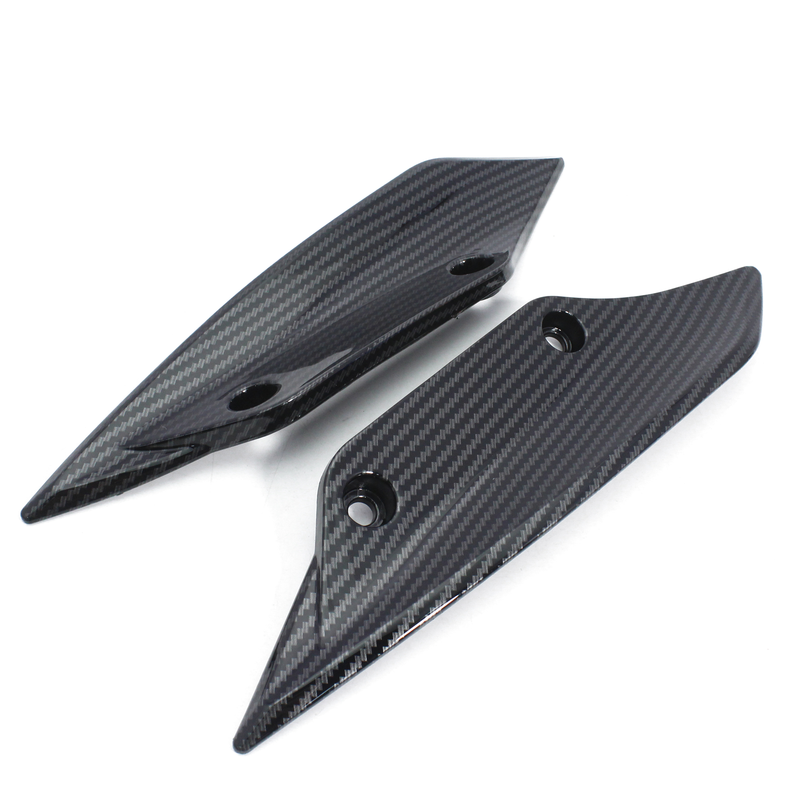 Side Winglet Wings Spoiler Fairing Cowl For BMW S1000RR HP4 2015-2018 PC Plastic - Picture 15 of 15