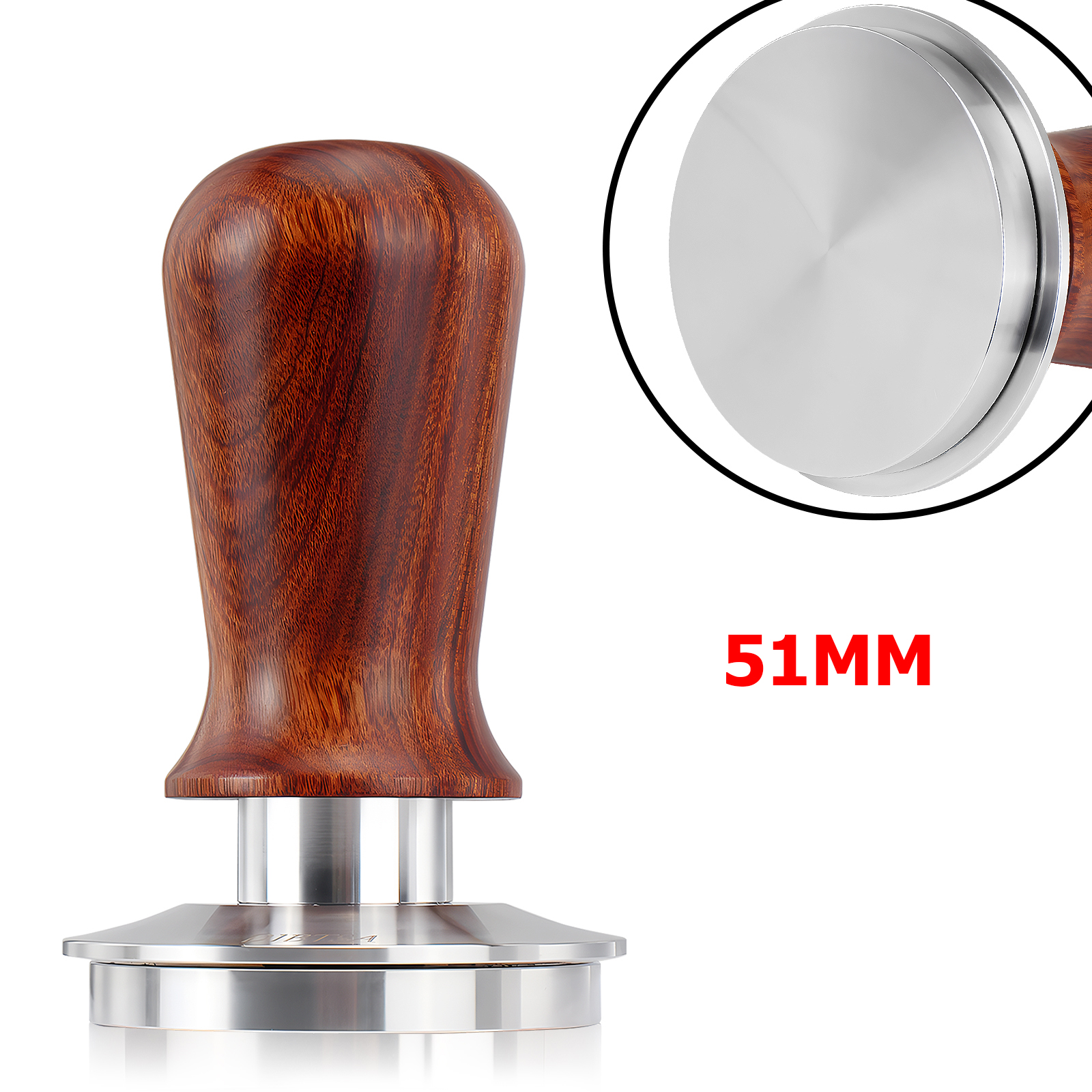 Kaffeepulver mit federbeladenem Espressopulver kalibrierter Verteilungsnivellierer - Bild 13 von 15