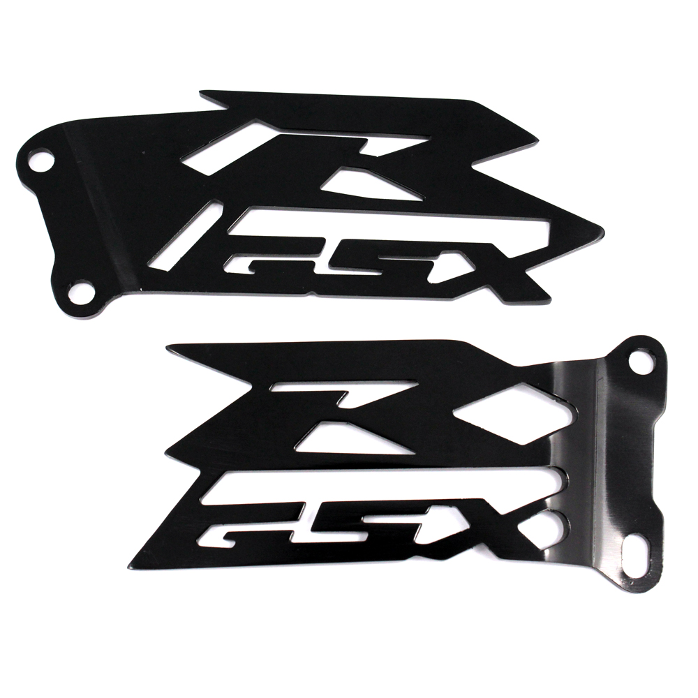 Moto Foot Peg Heel Plates Guards For SUZUKI GSX-R 1000 GSXR 600/750 Aluminum - Picture 17 of 20