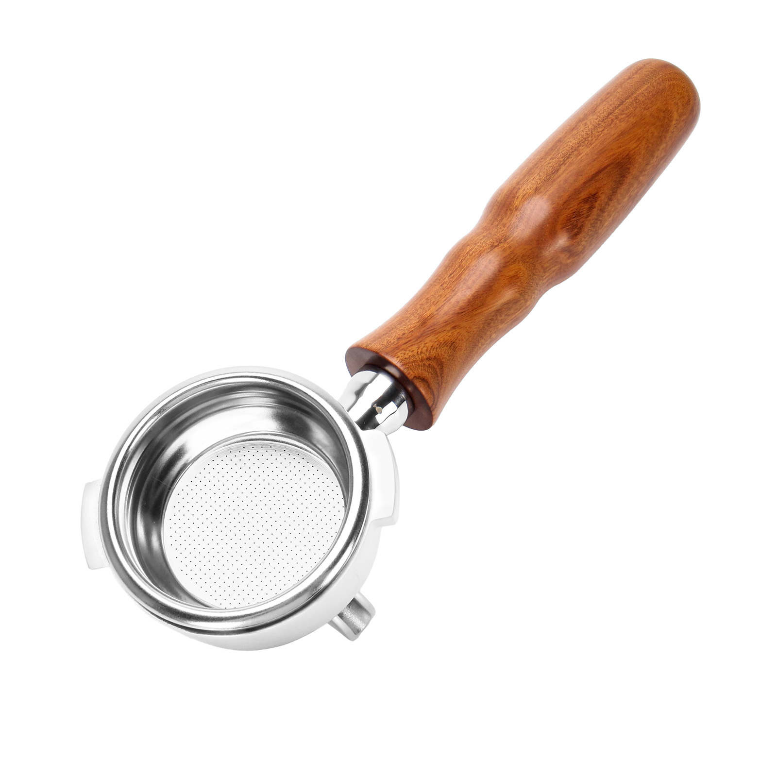 Portafiltro Caffè 58mm per Nuova Simonelli Filtro Staccabile Manico Legno 2 Orecchie - Foto 23 di 27