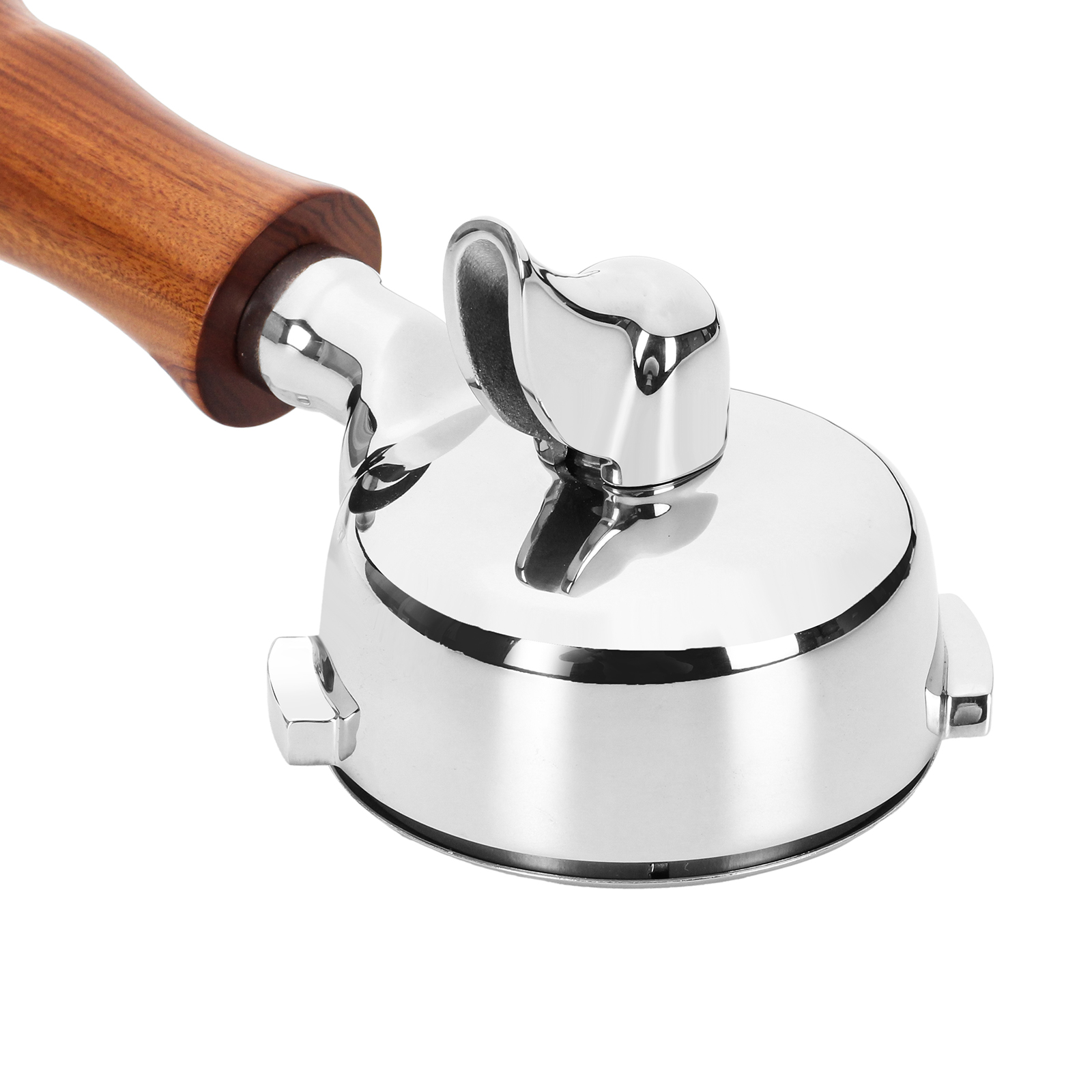 Portafiltro Caffè 58mm per Nuova Simonelli Filtro Staccabile Manico Legno 2 Orecchie - Foto 24 di 27