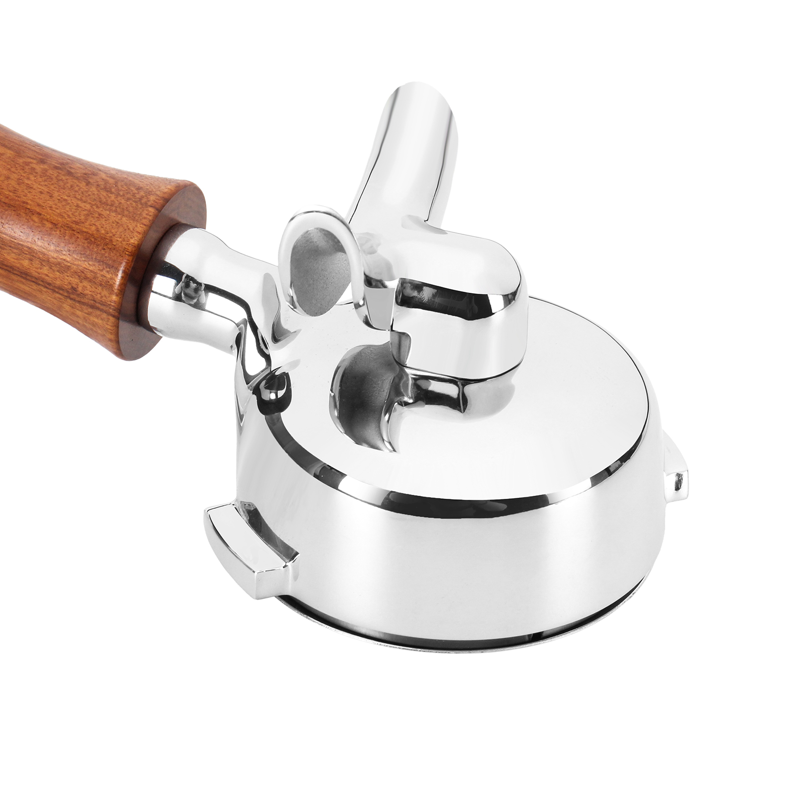 Portafiltro Caffè 58mm per Nuova Simonelli Filtro Staccabile Manico Legno 2 Orecchie - Foto 27 di 27