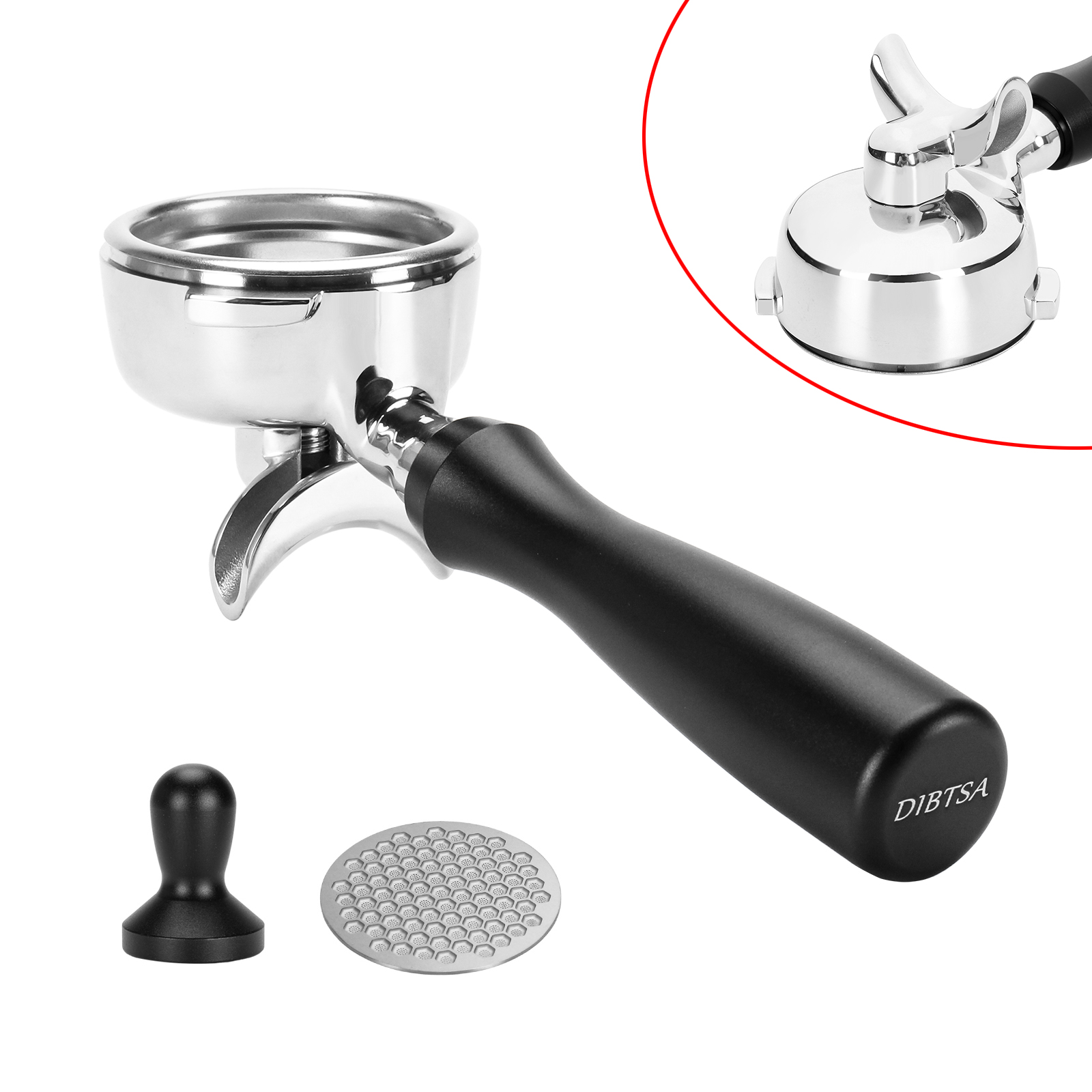 58mm Per Nuova Simonelli Portafiltro Caffè Due Orecchie Filtro Espresso Schermo Disco - Foto 24 di 25