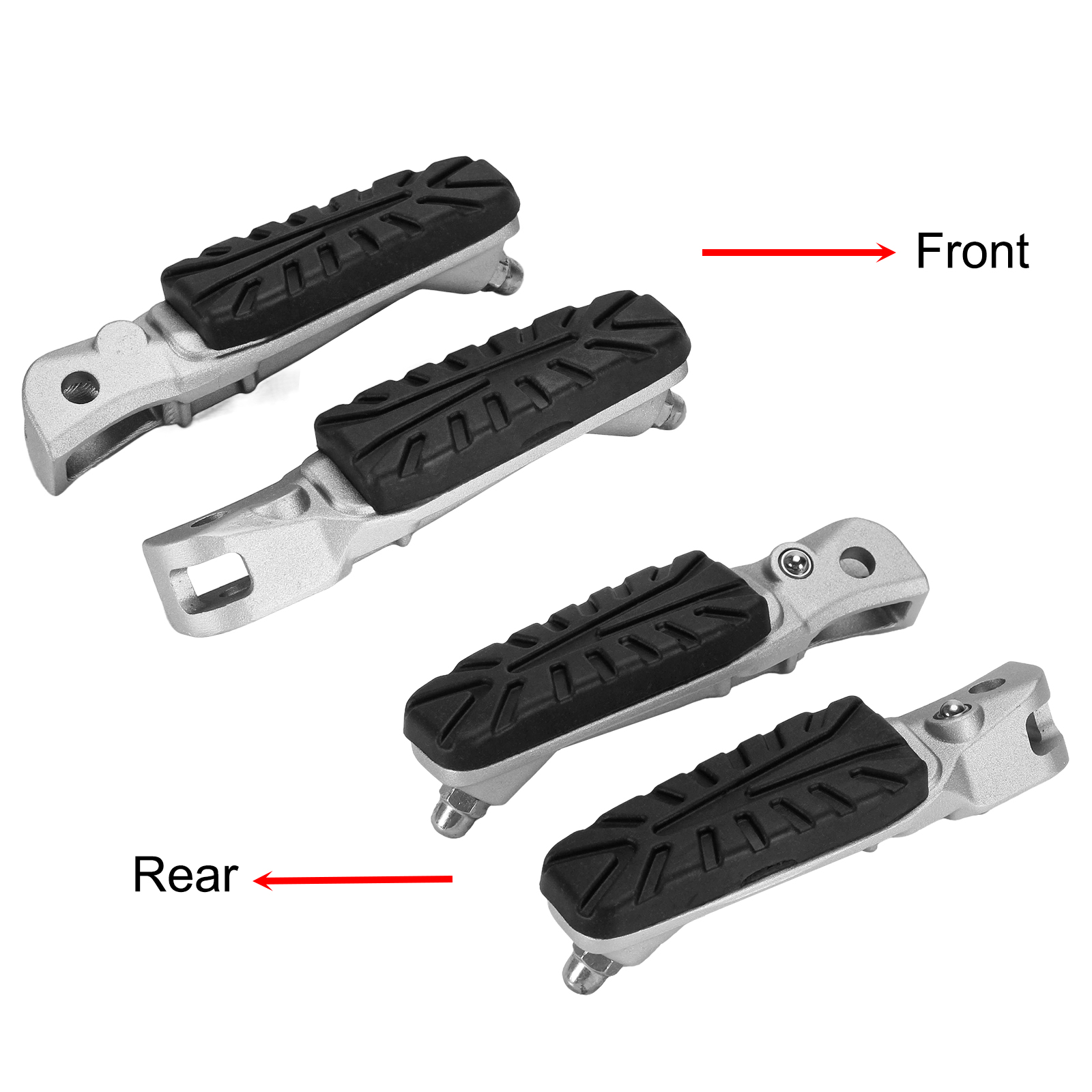 Front/Rear Footrest For KTM DUKE 125 2017-2024 DUKE 250 DUKE 390 RC390 2019-2024 - Picture 13 of 15