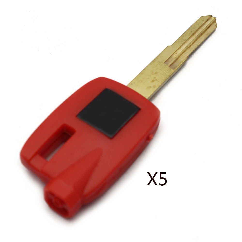 Llave en blanco 1/5 pieza hoja sin cortar con imanes de repuesto para SUZUKI AN250 AN400 AN650 - Imagen 6 de 6