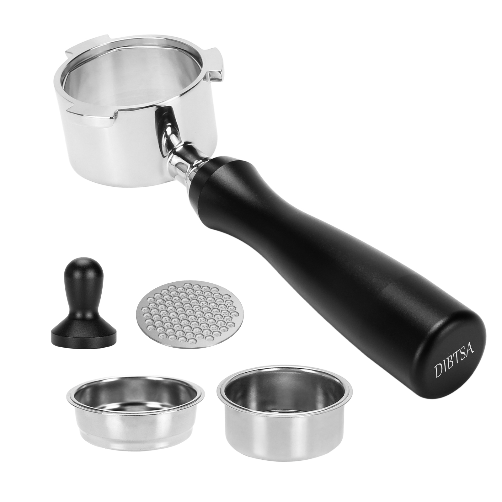 Portafiltro de manipulación distribuidor de café 51 mm para DeLonghi Dedica EC685 EC680 EC885 - Imagen 24 de 27