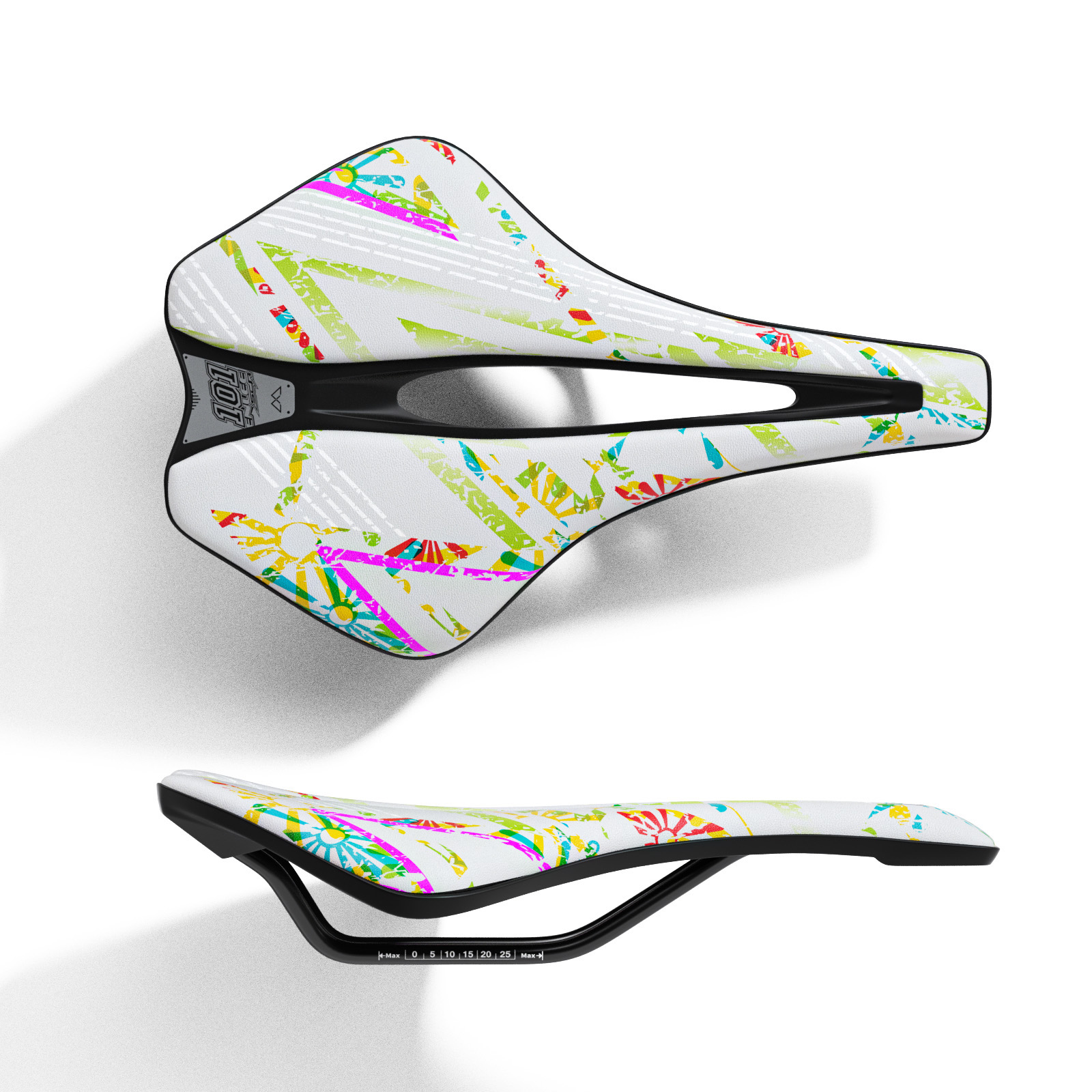 ENLEE Cool MTB Komfortables Sitzkissen PU Leder Rennrad Atmungsaktiver Sattel - Bild 18 von 24