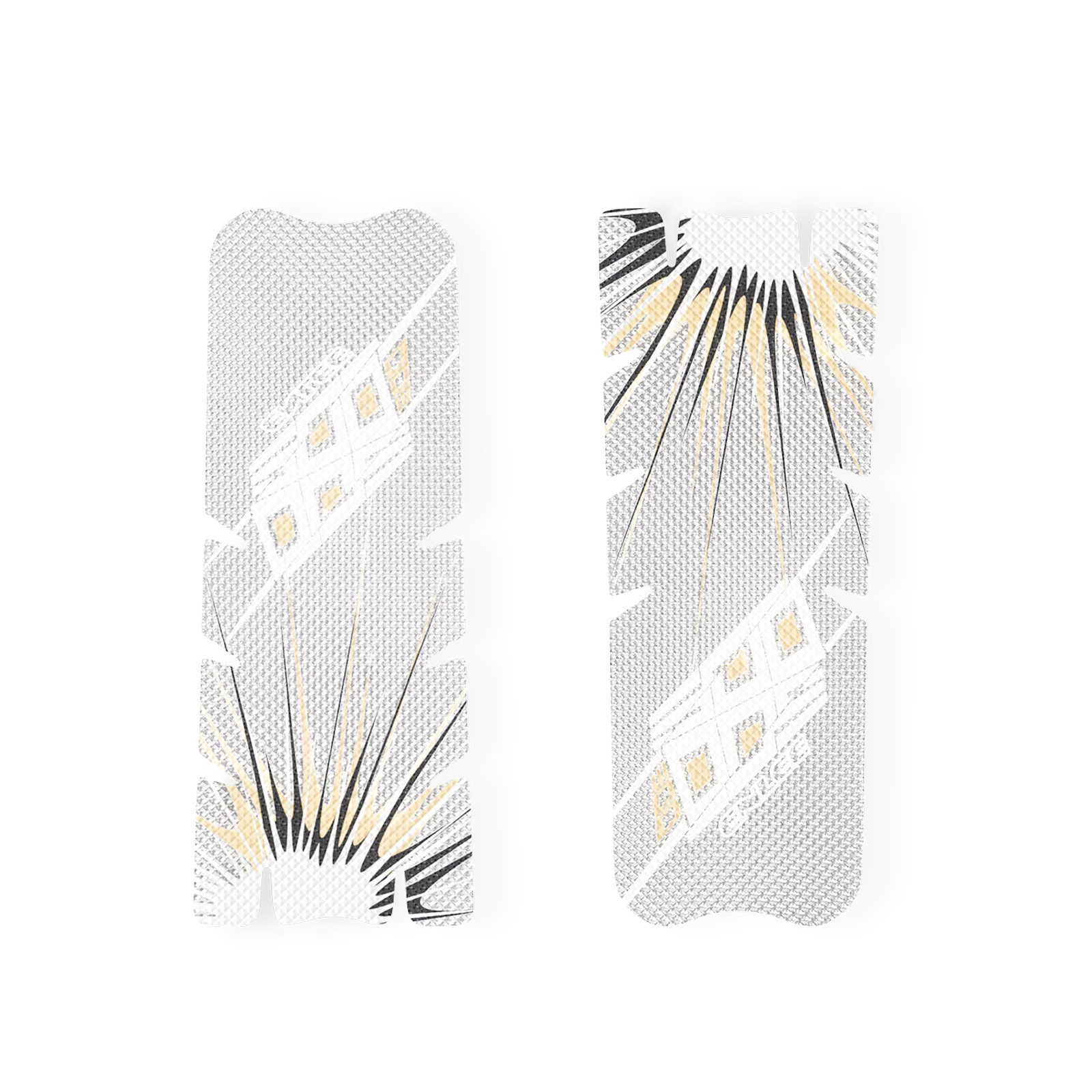 ENLEE 2PCS Crank Arm 3D PVC Stickers for Bicycle Cycling Bike Protective Decals